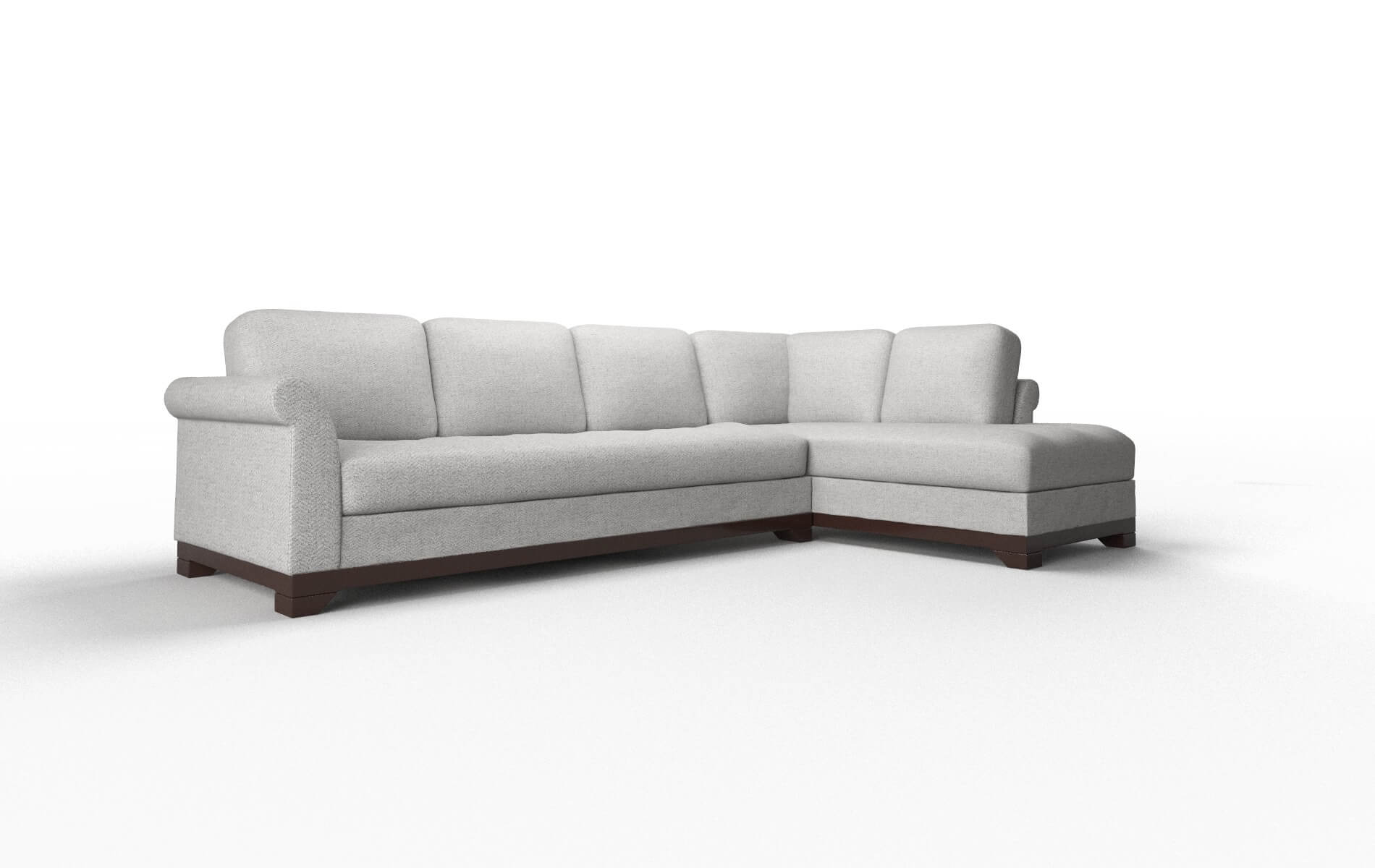 Denver Catalina Silver Panel espresso legs 2