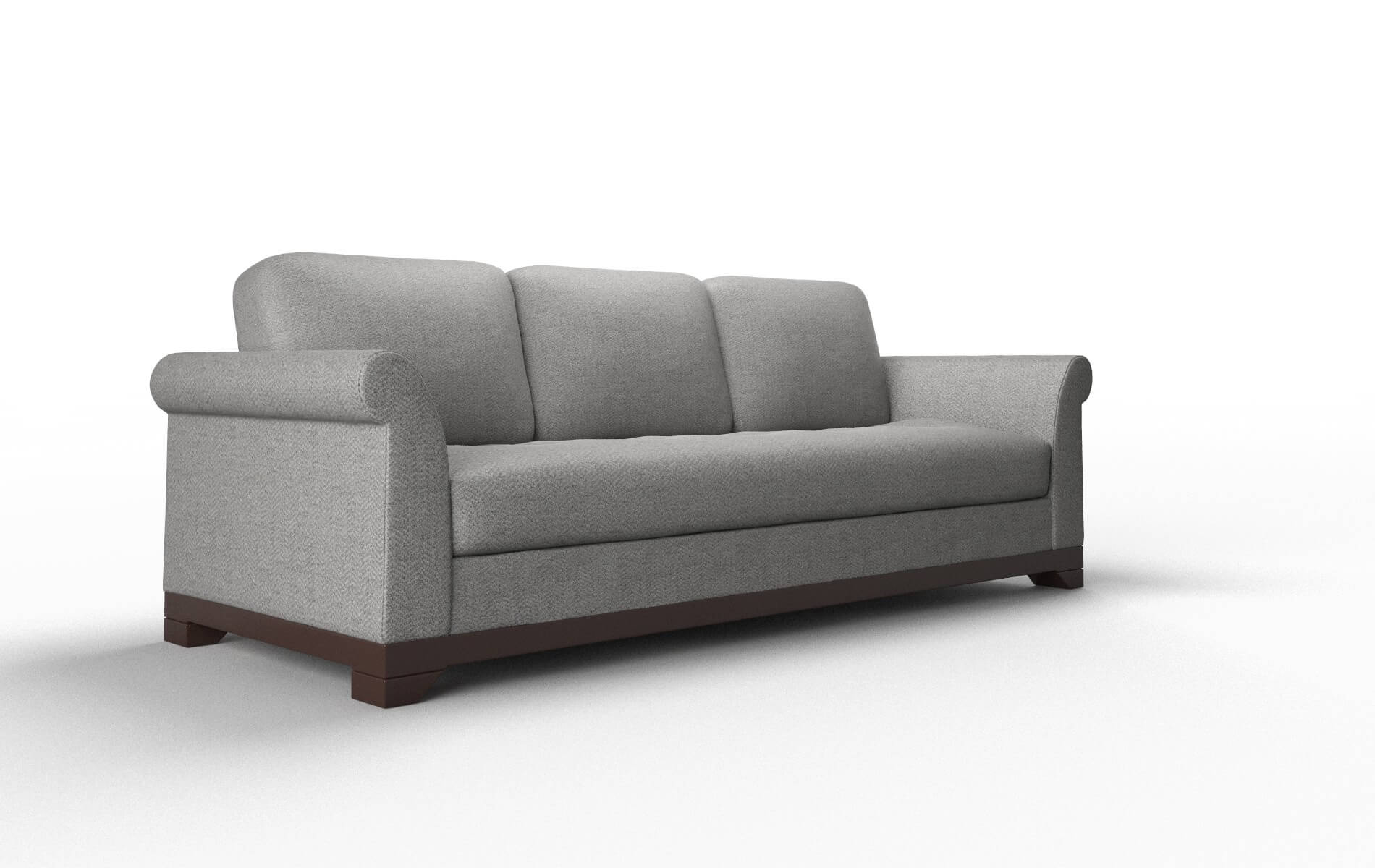 Denver Catalina Steel Sofa espresso legs 2