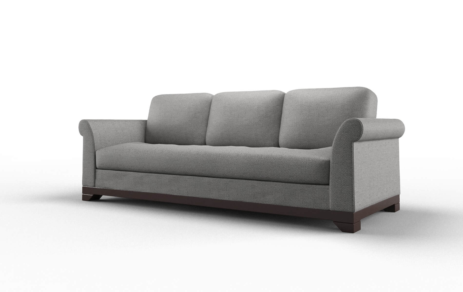 Denver Catalina Steel Sofa espresso legs 4