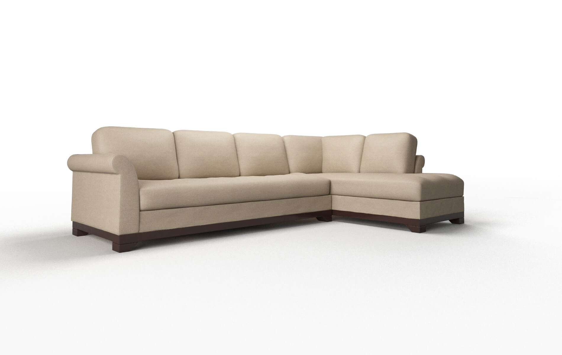 Denver Chance Platinum Panel espresso legs 2