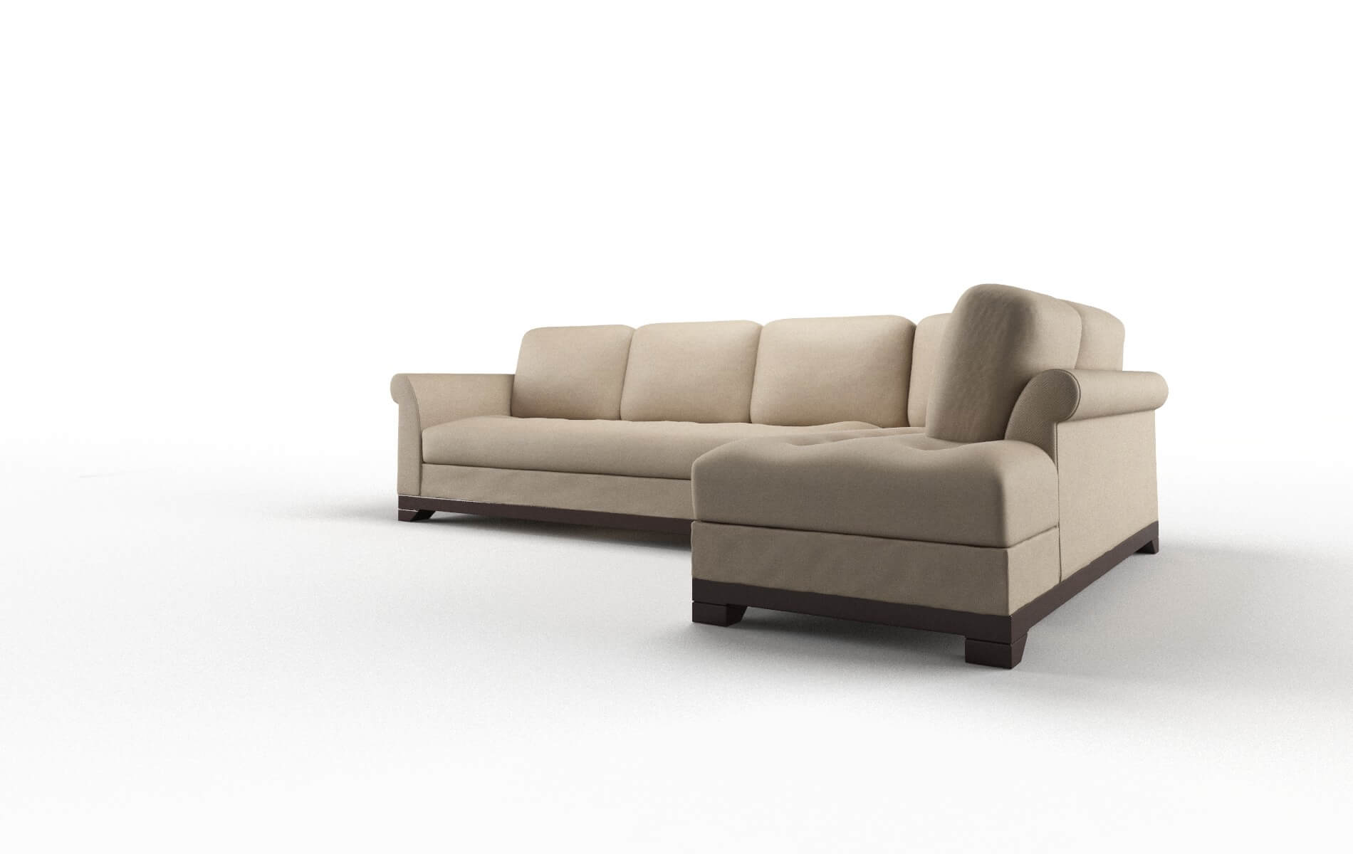 Denver Chance Platinum Panel espresso legs 4