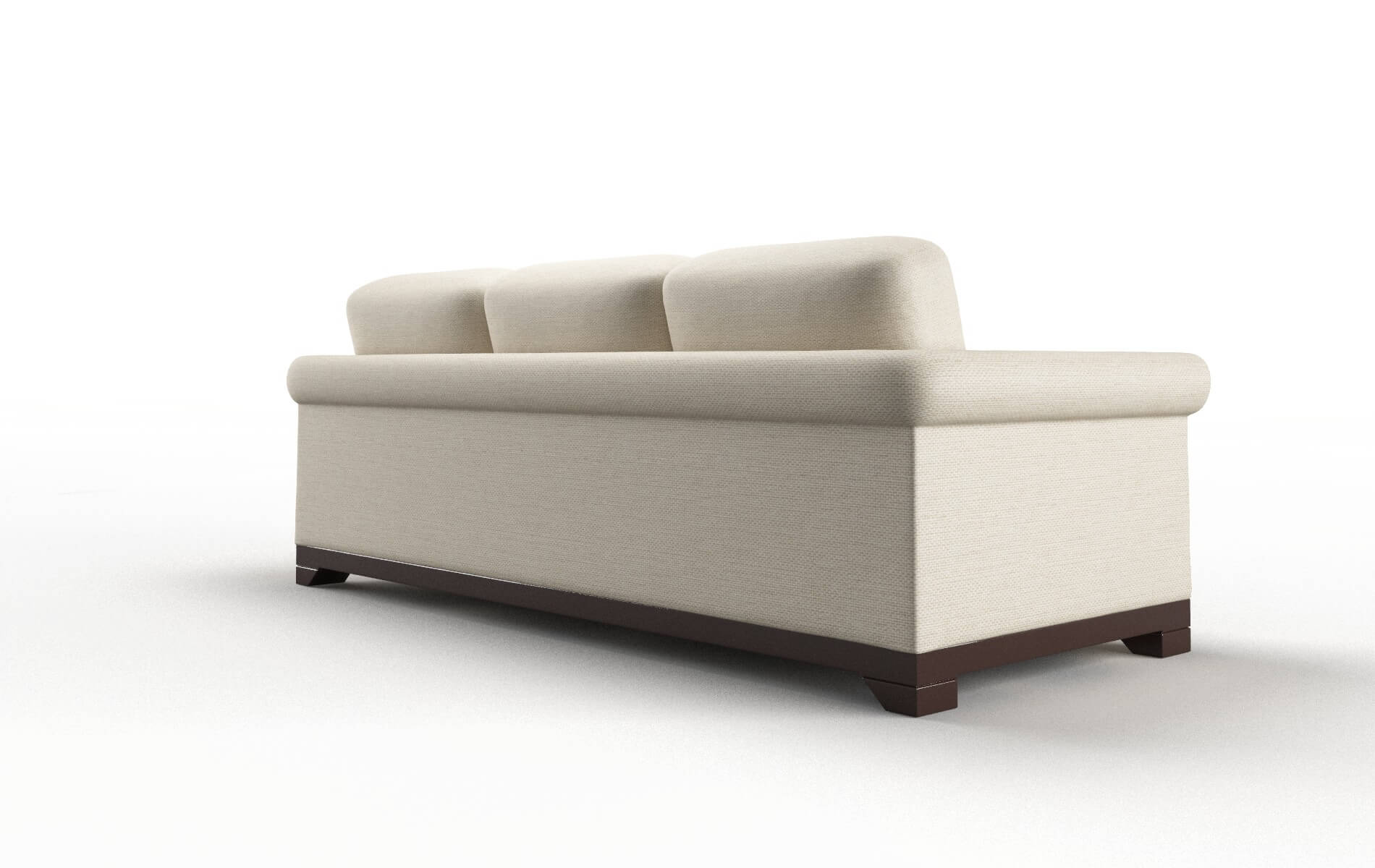 Denver Chance Sand Sofa espresso legs 5