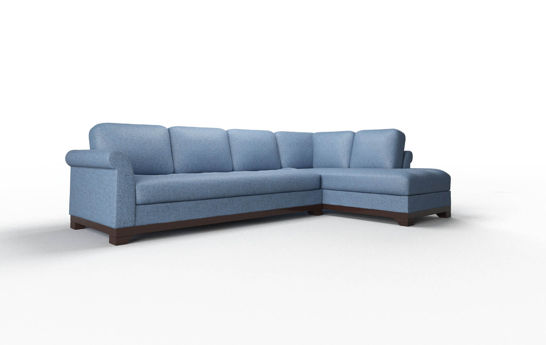 Denver Clyde Deep_ocean Panel espresso legs 2