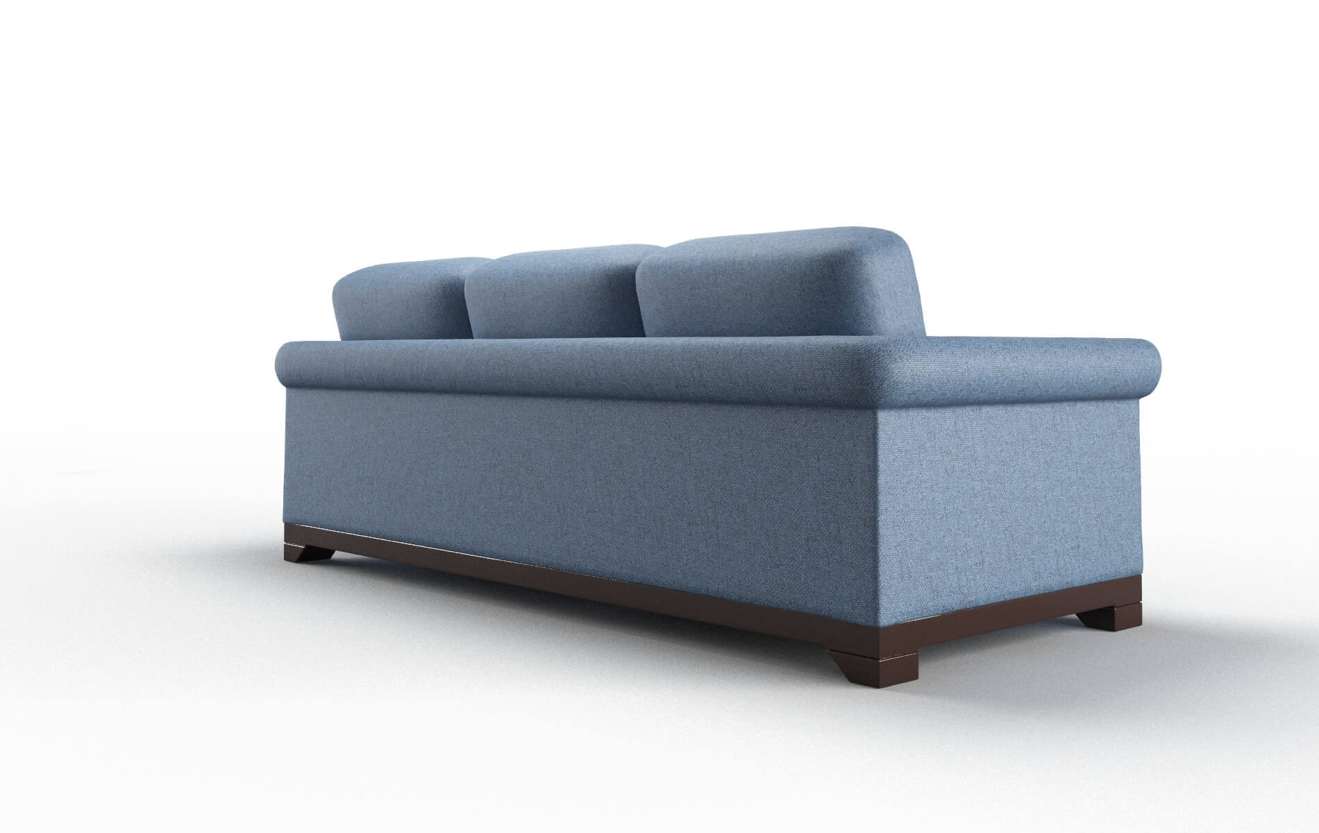 Denver Clyde Deep_ocean Sofa espresso legs 5