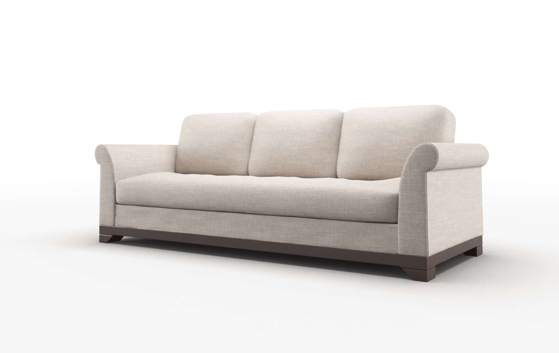 Denver Clyde Dolphin Sofa espresso legs 4