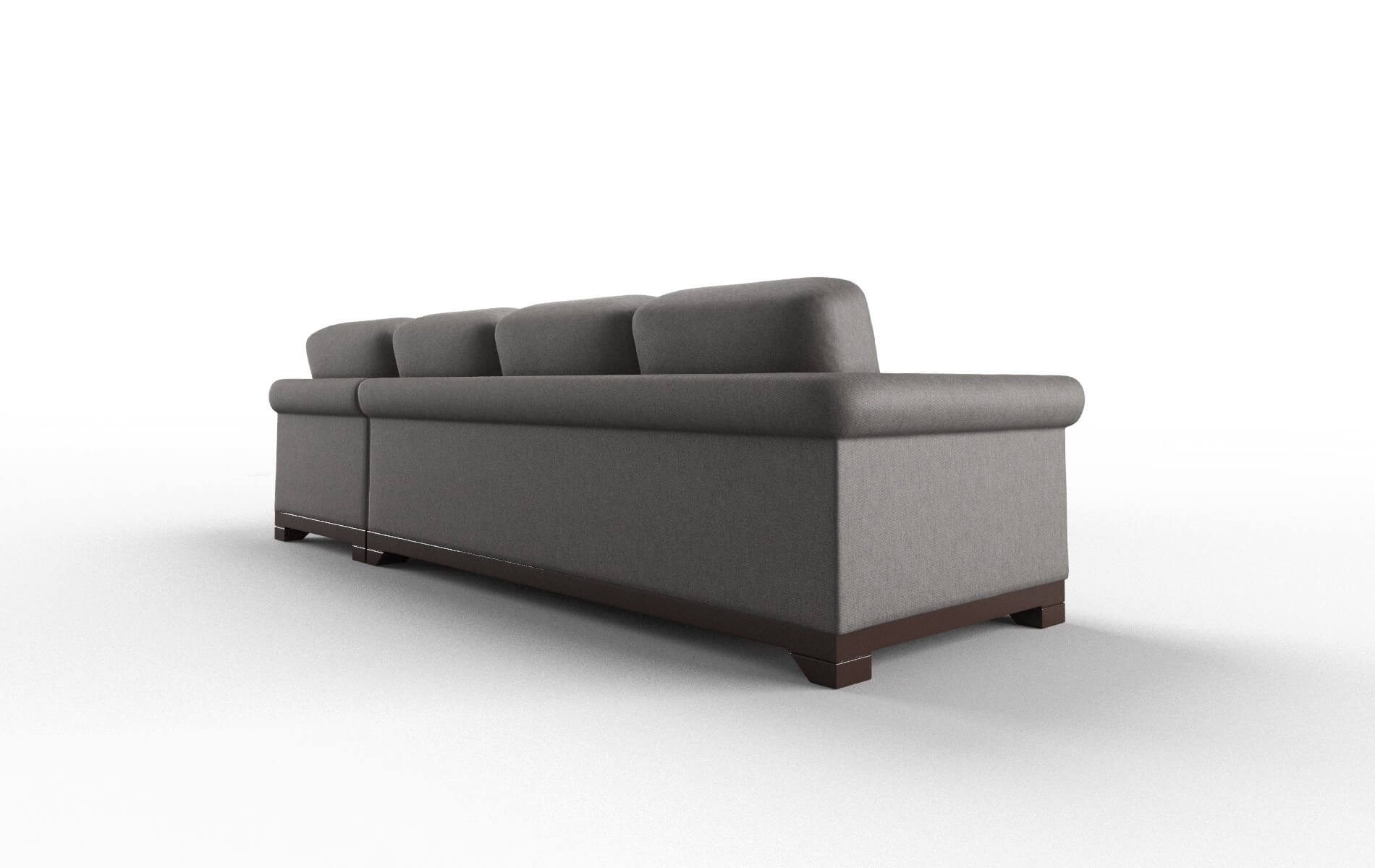 Denver Cosmo Charcoal Panel espresso legs 5