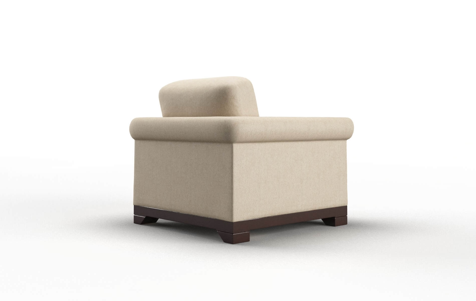 Denver Cosmo Fawn Chair espresso legs 5