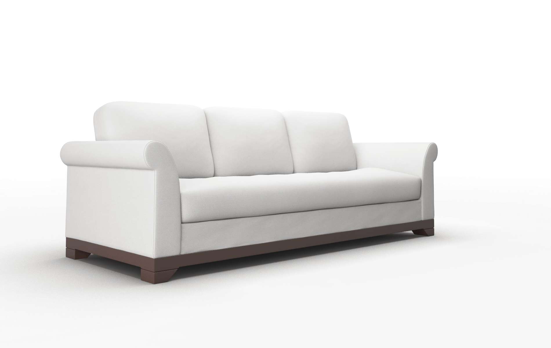 Denver Dawson Platinum Sofa espresso legs 2
