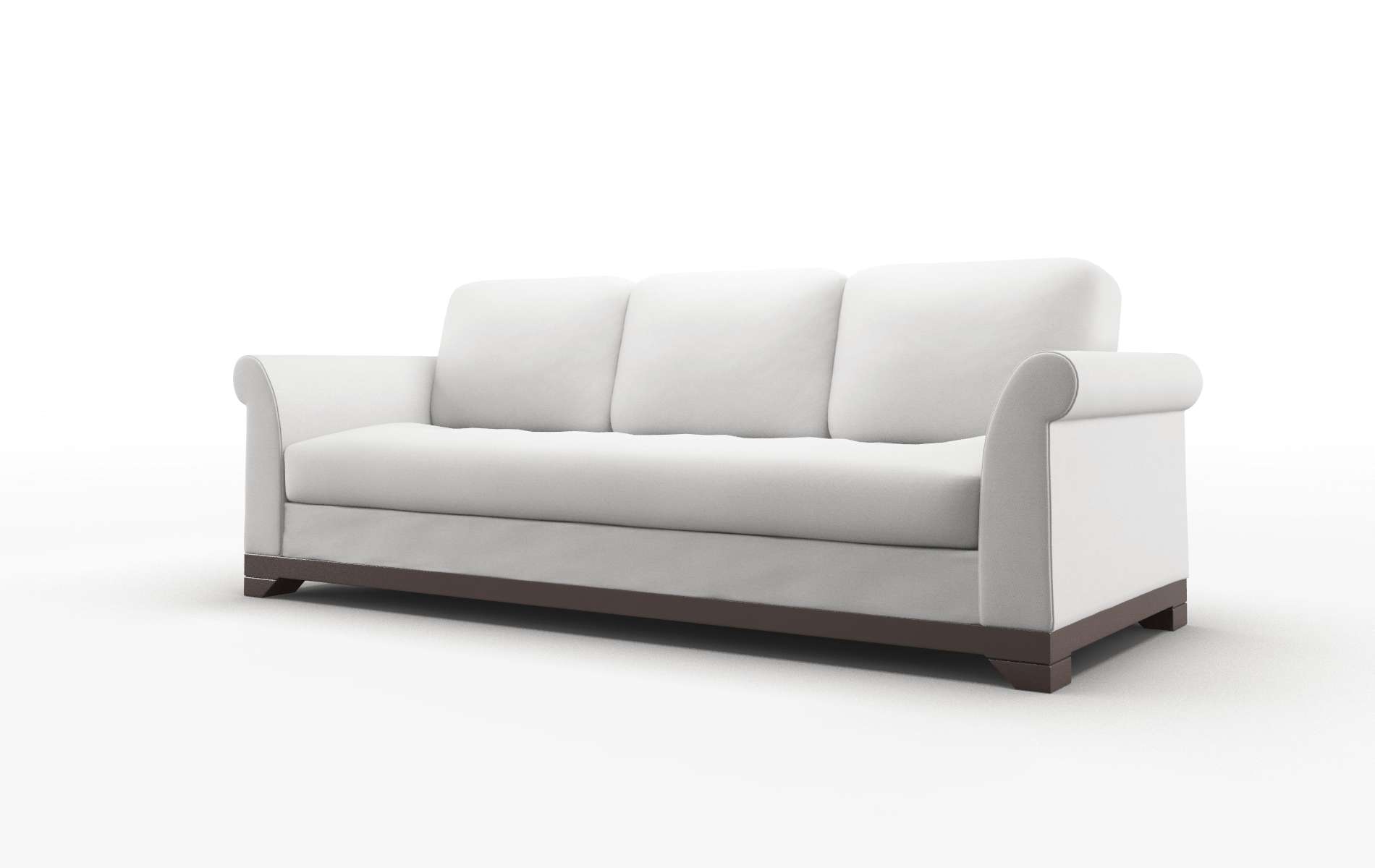 Denver Dawson Platinum Sofa espresso legs 4