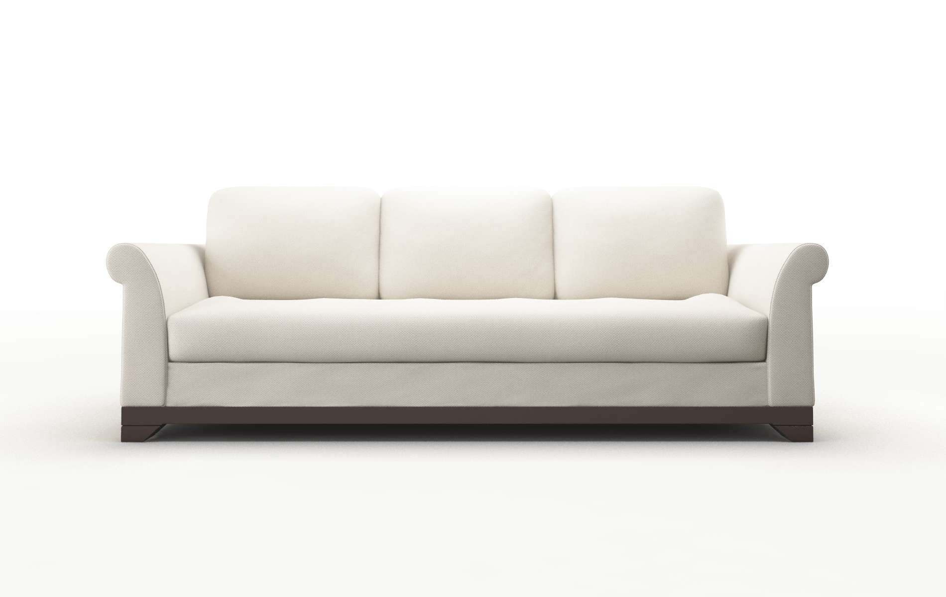 Denver Dawson sand Sofa Espresso Legs  1