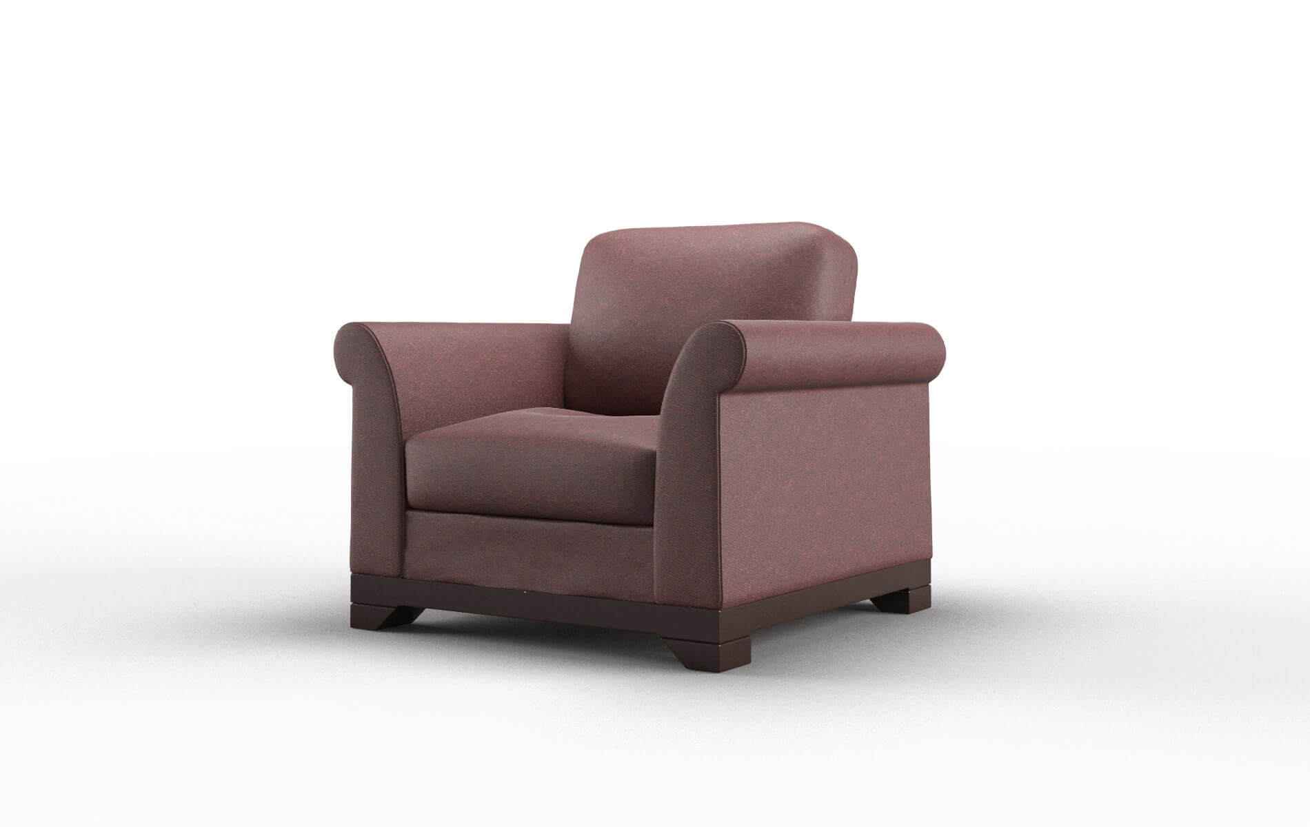 Denver Derby Berry Chair espresso legs 4