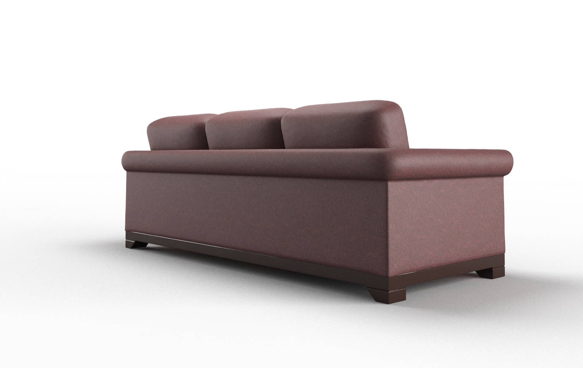 Denver Derby Berry Sofa espresso legs 5