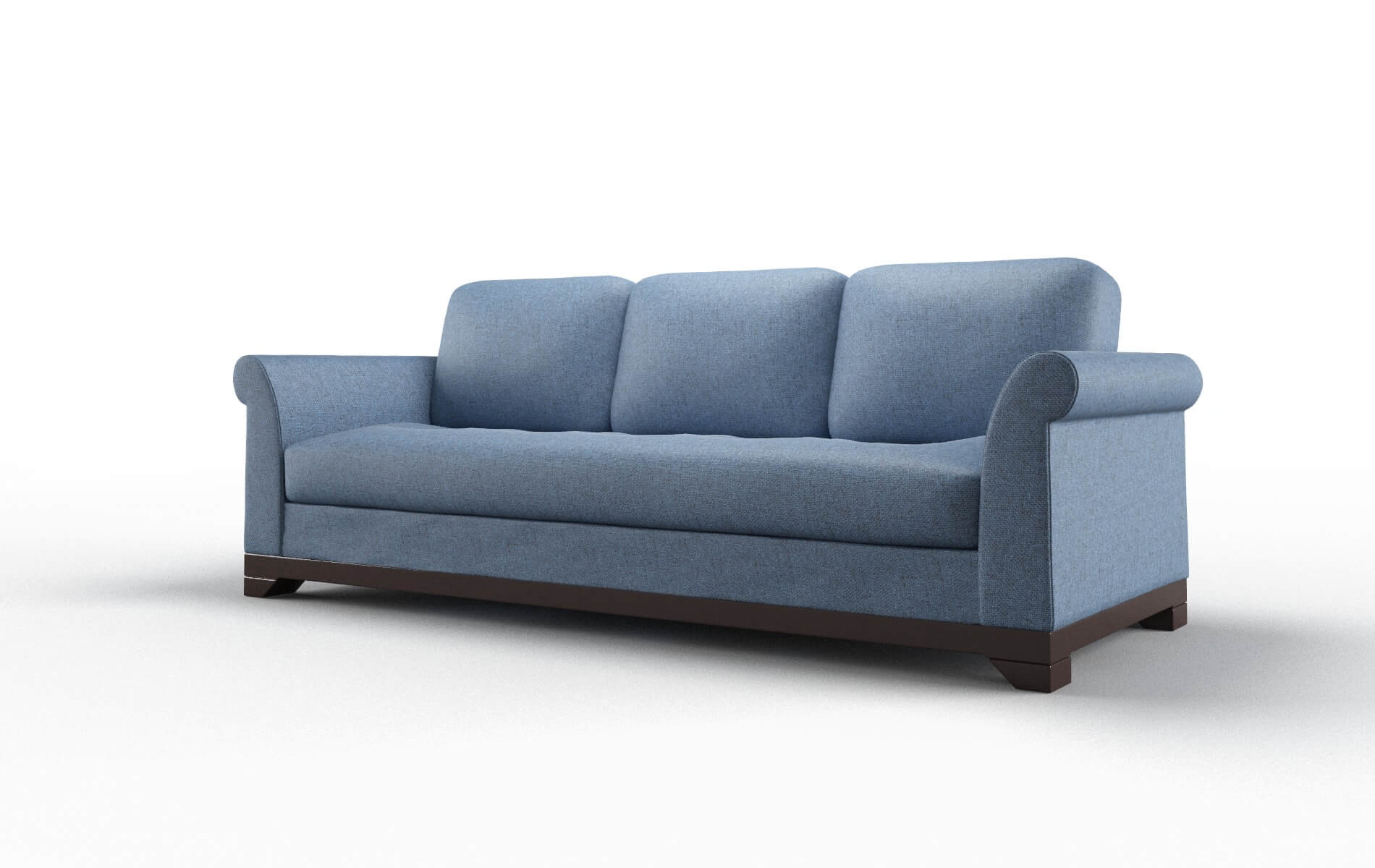 Denver Derby Navy Sofa espresso legs 4