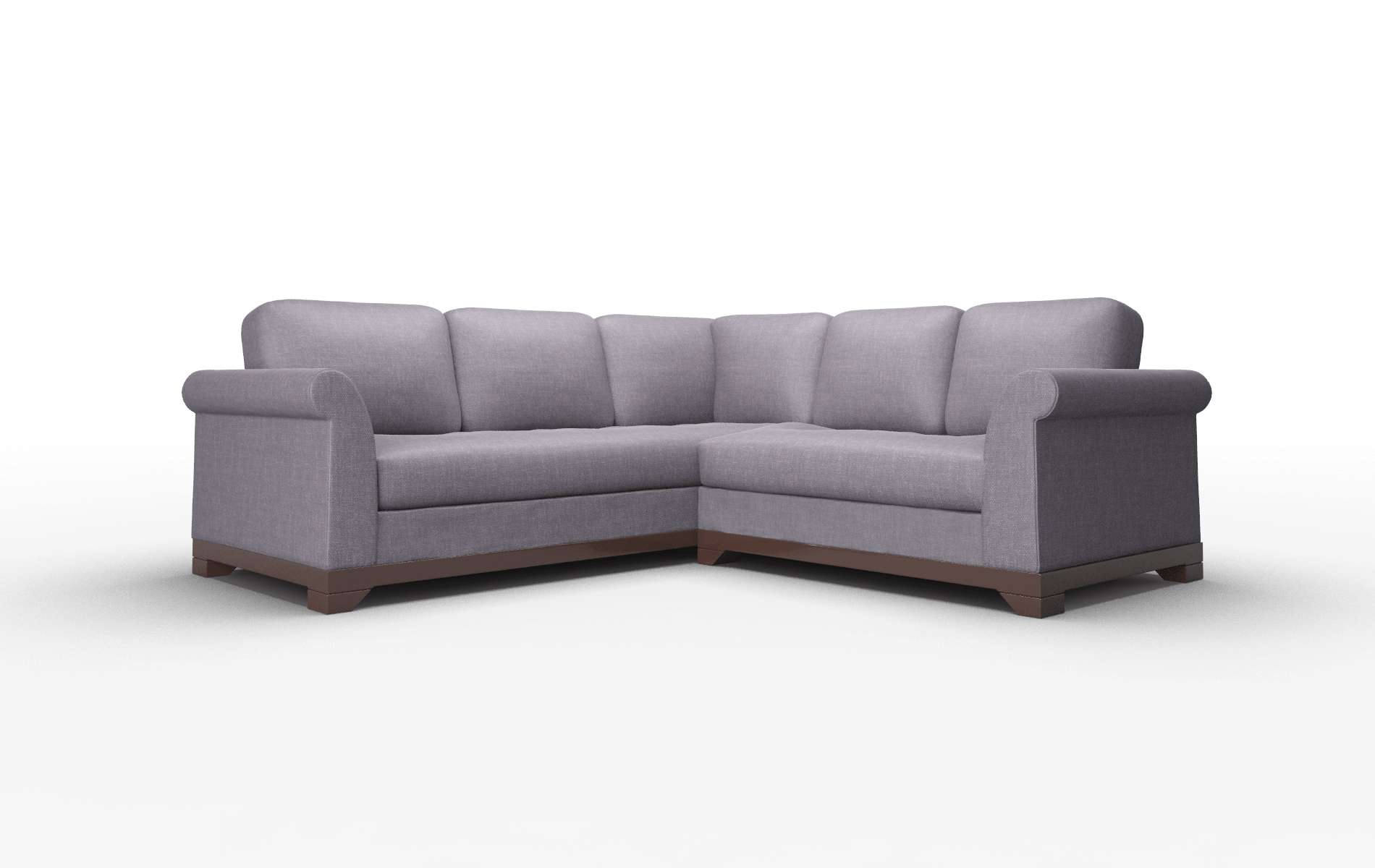 Denver Durham Ink Sectional espresso legs 1