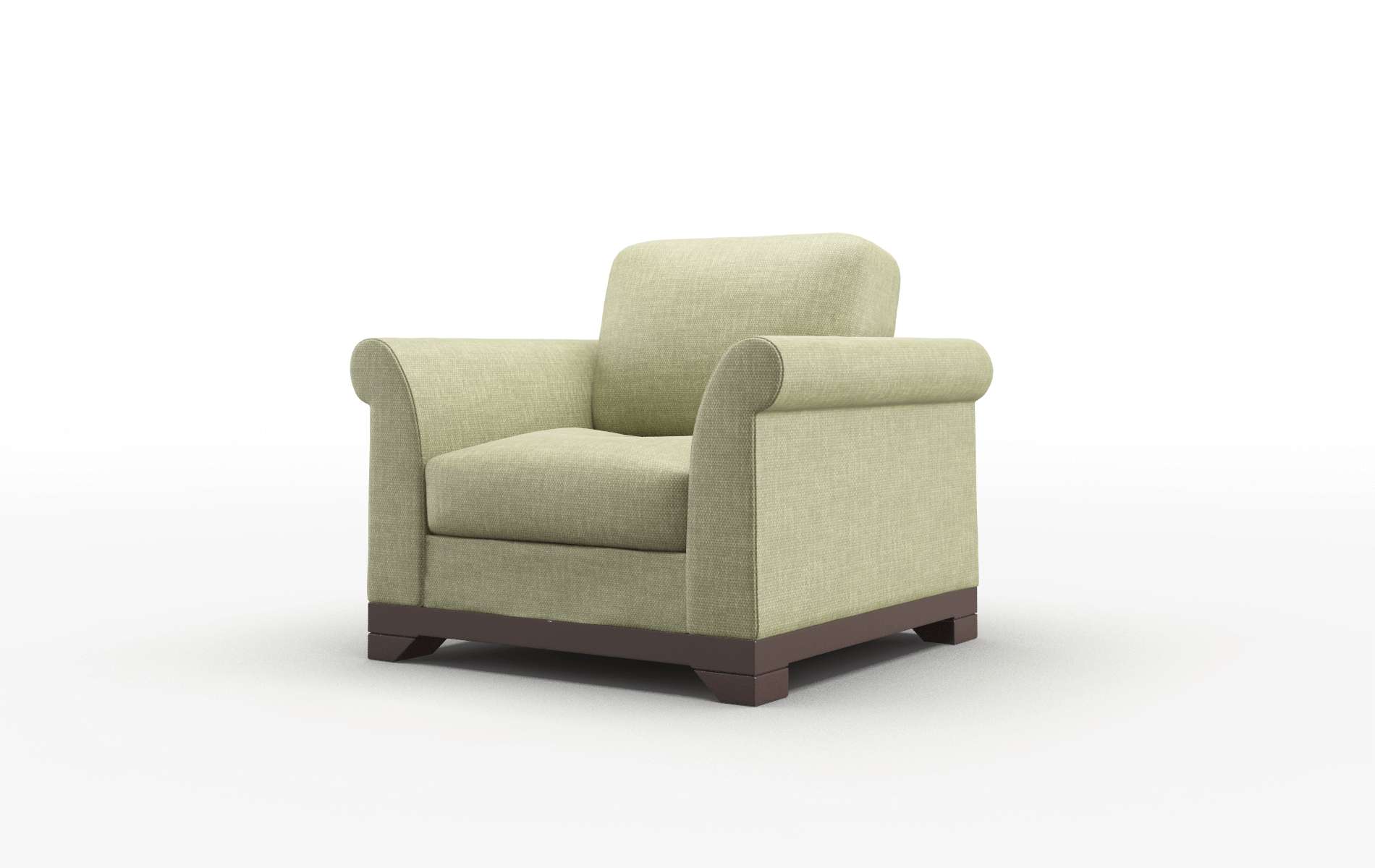 Denver Durham Lime Chair espresso legs 4