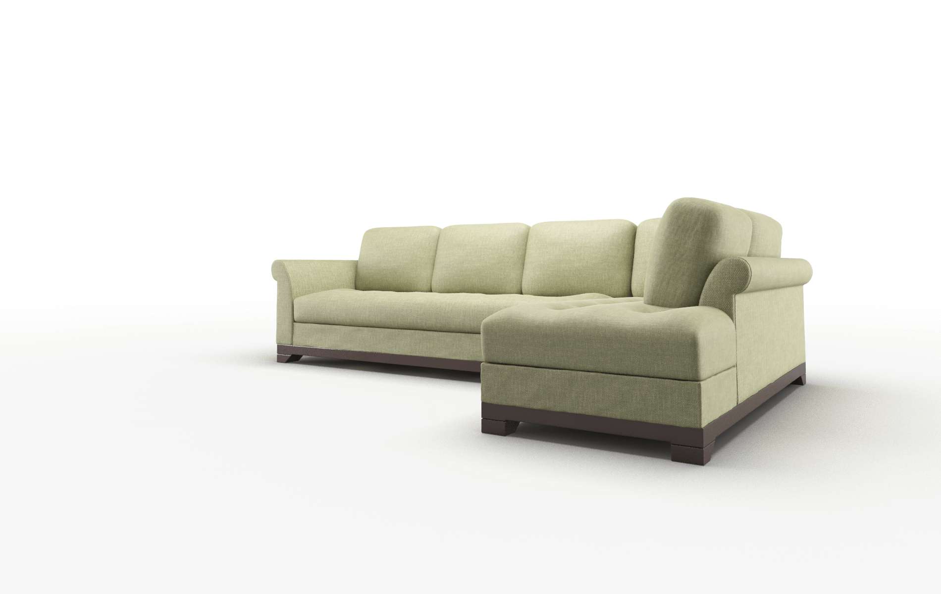 Denver Durham Lime Panel espresso legs 4