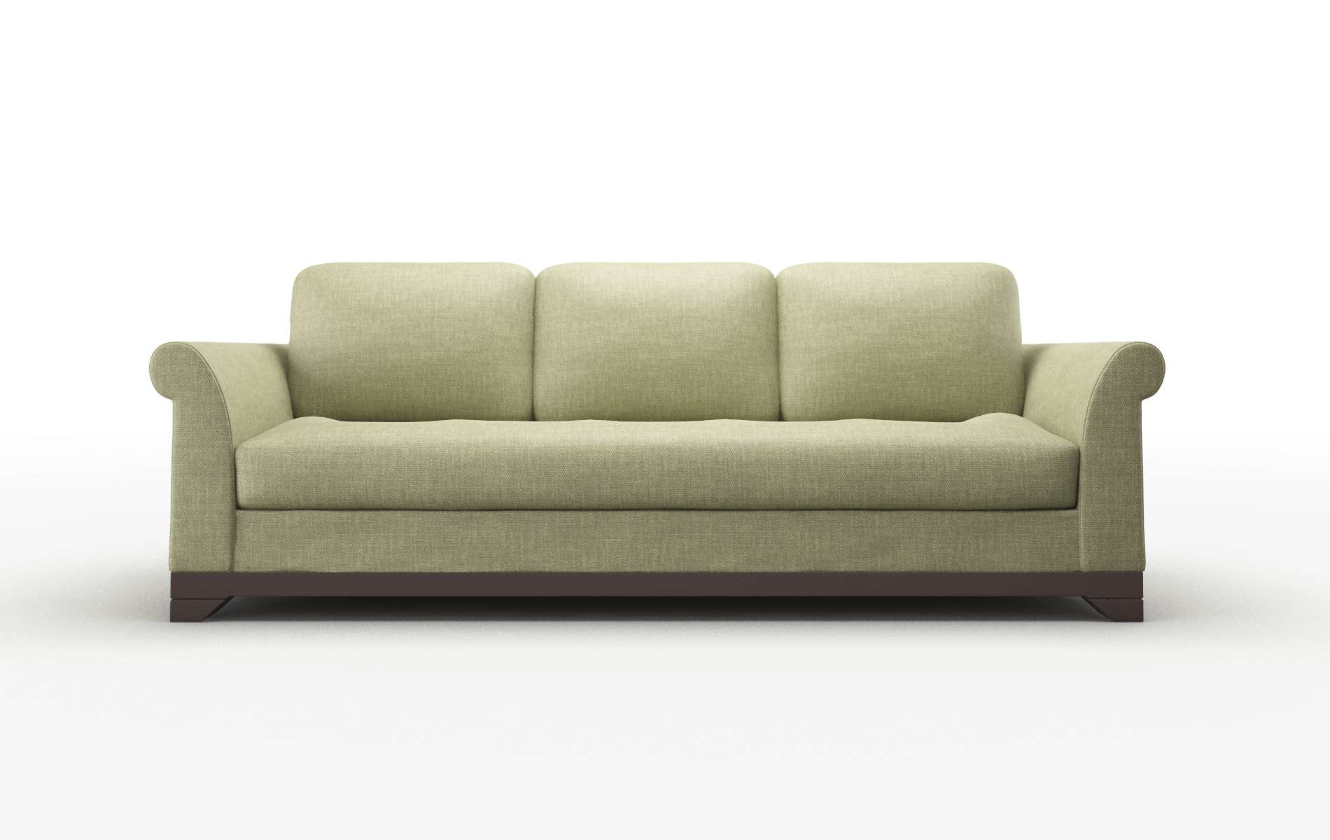 Denver Durham Lime Sofa espresso legs 1