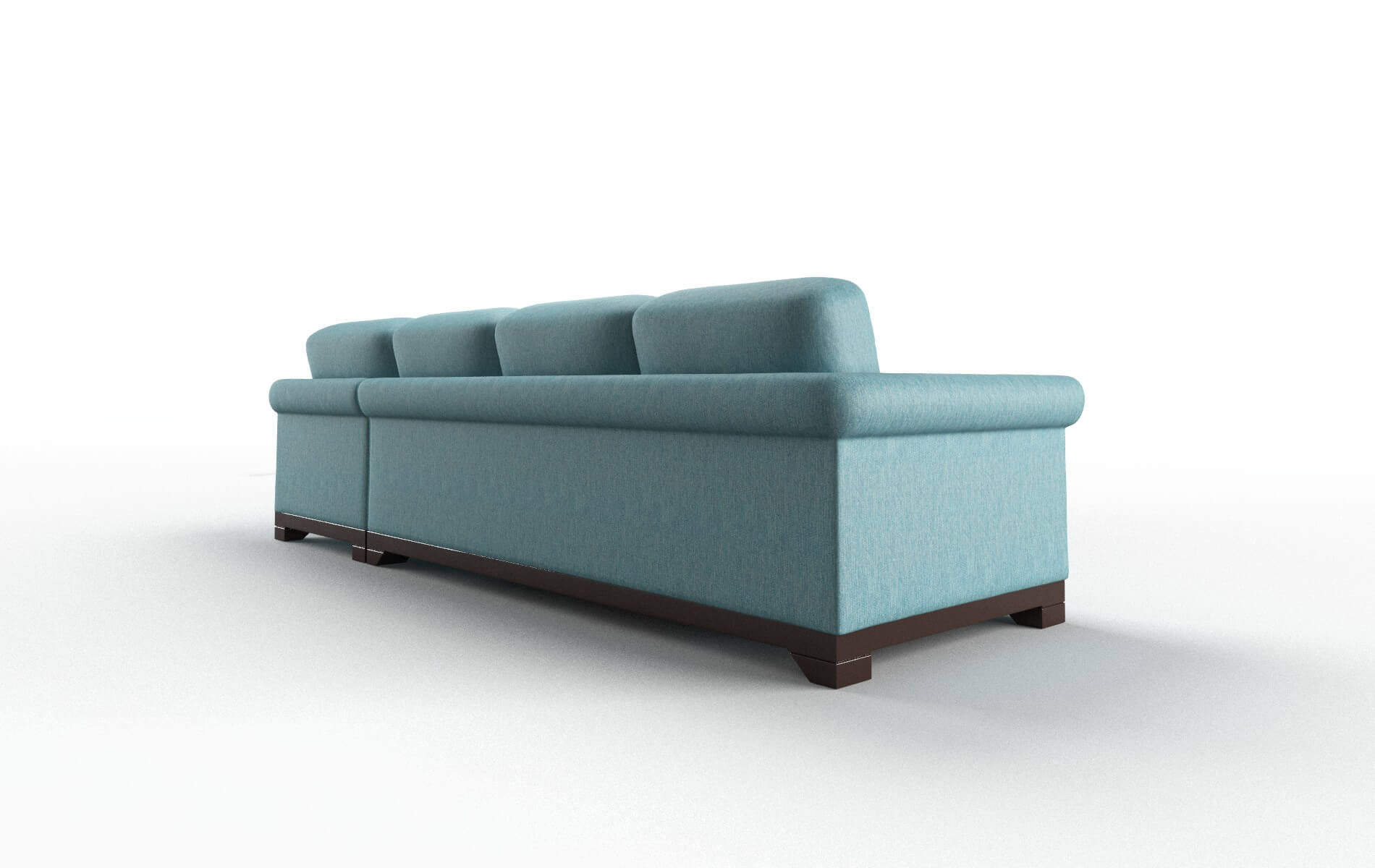 Denver Durham Pine Panel espresso legs 5