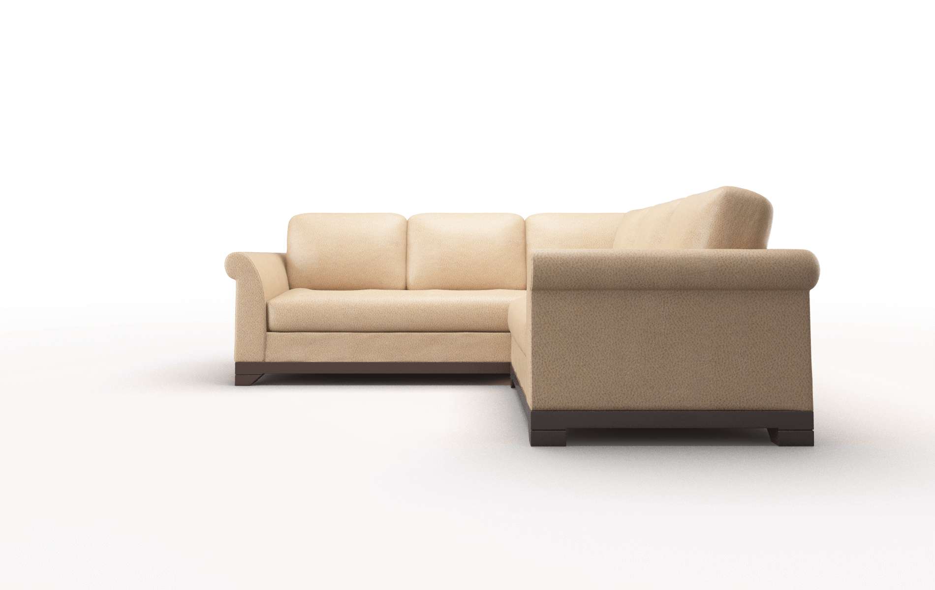 Denver Ford Dune Sectional espresso legs 5