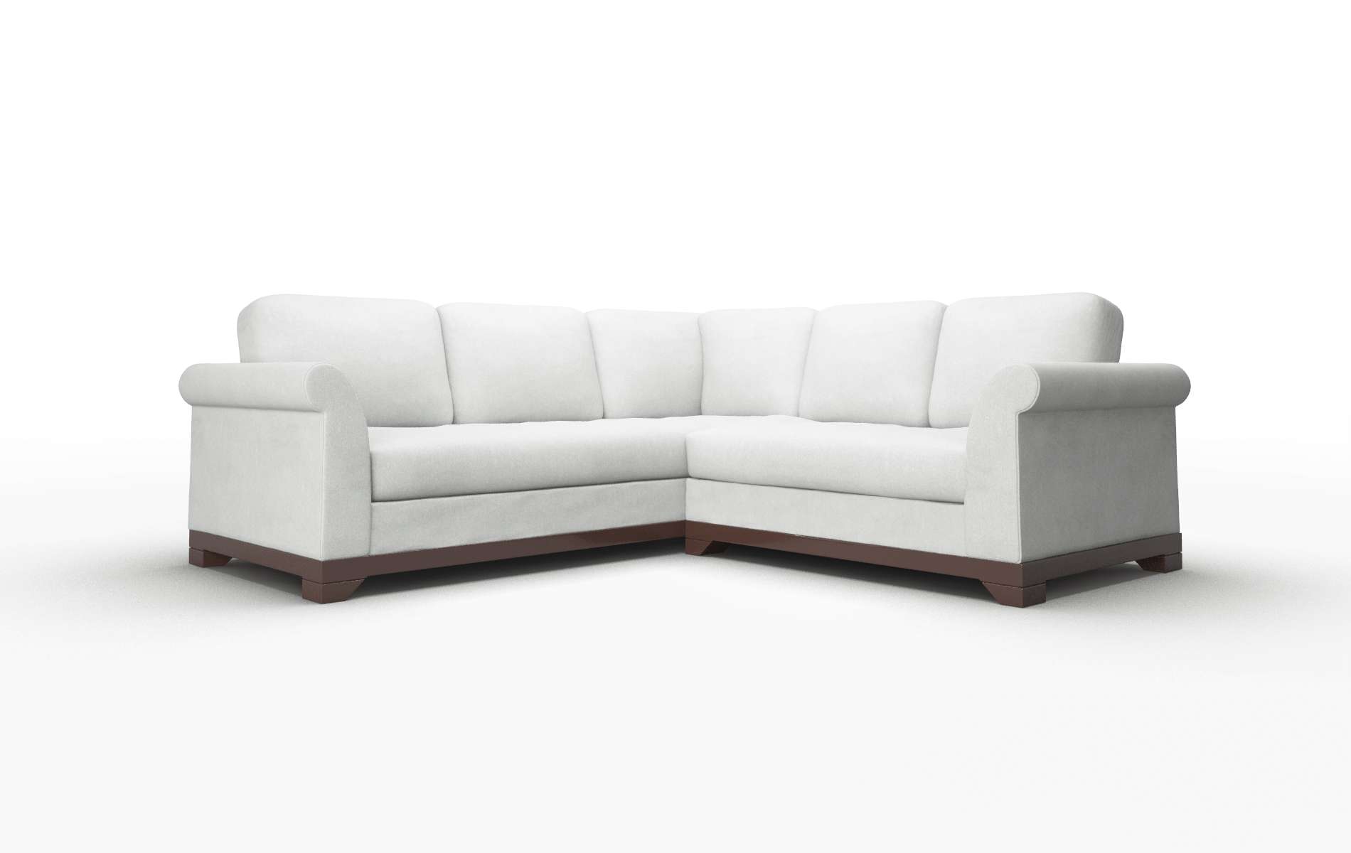 Denver Geo Sterling Sectional espresso legs 1