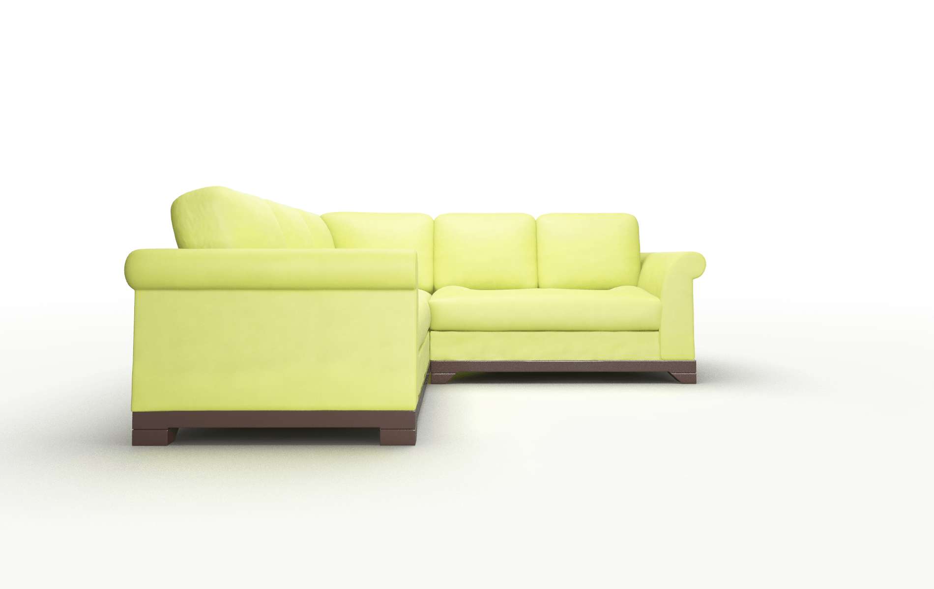 Denver Hathaway Apple Sectional espresso legs 2