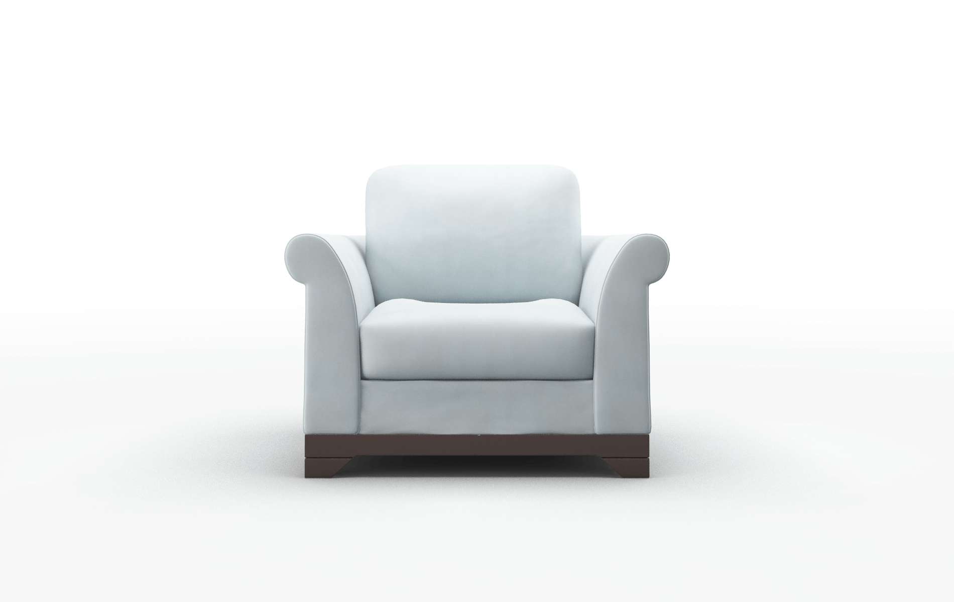 Denver Hathaway Aqua Chair espresso legs 1