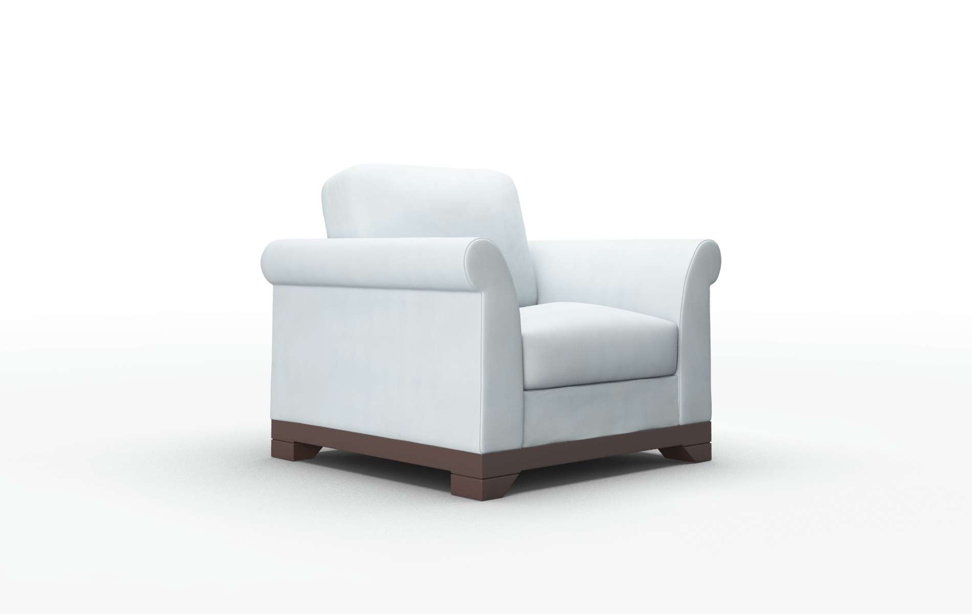 Denver Hathaway Aqua Chair espresso legs 2