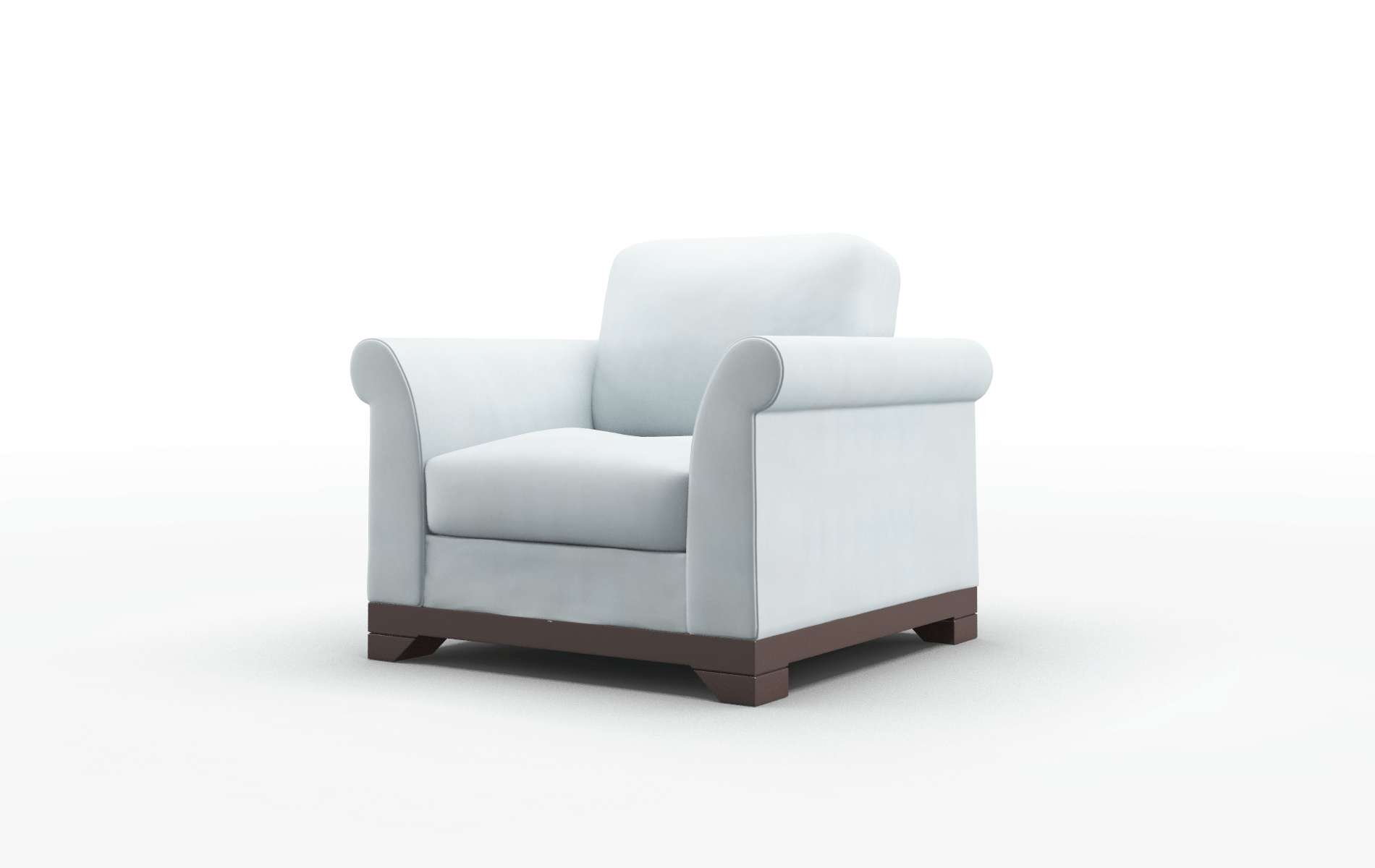 Denver Hathaway Aqua Chair espresso legs 4