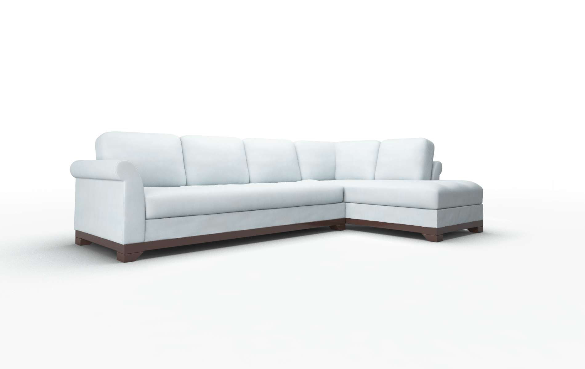 Denver Hathaway Aqua Panel espresso legs 2