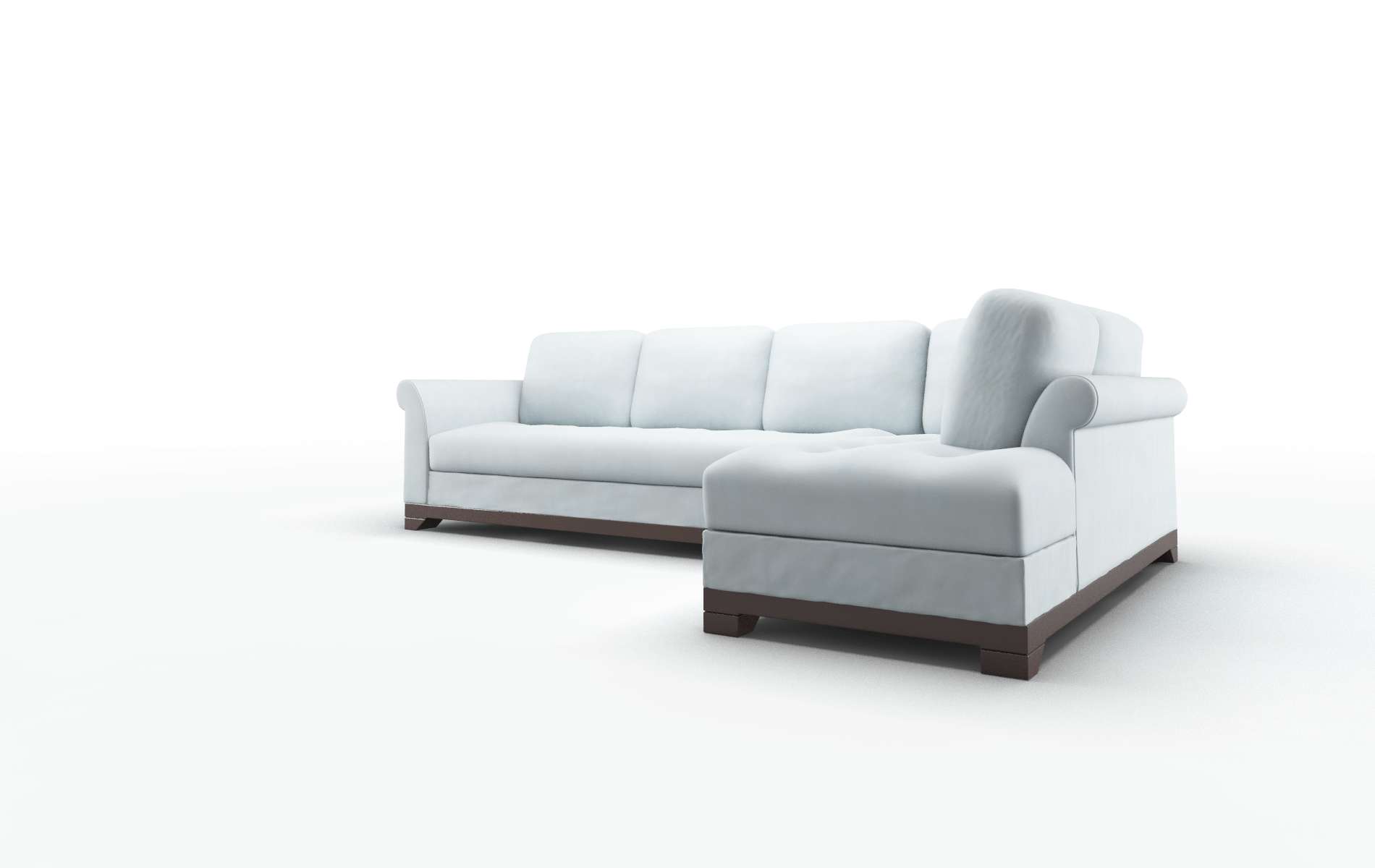 Denver Hathaway Aqua Panel espresso legs 4