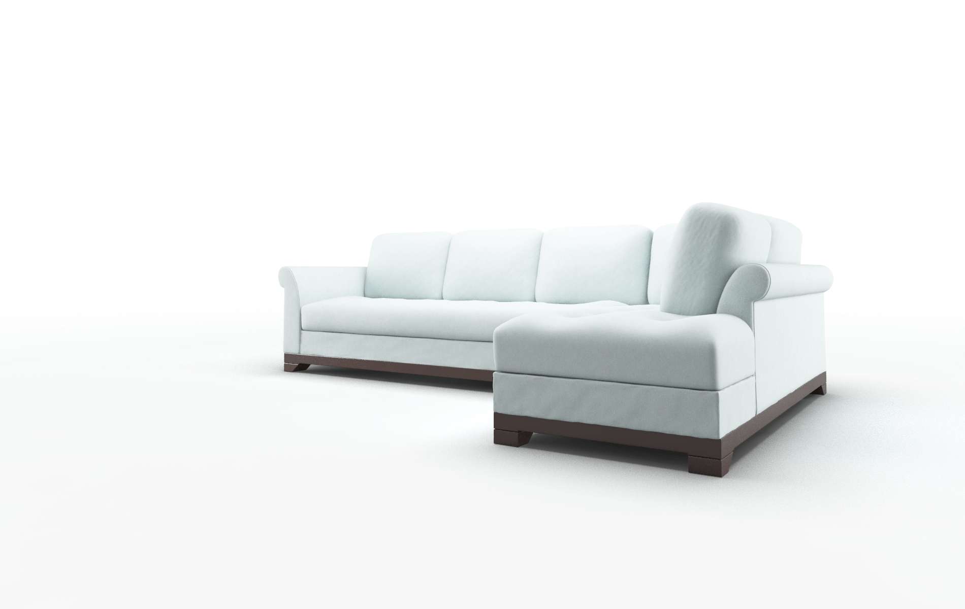 Denver Hepburn Peridot Panel espresso legs 4