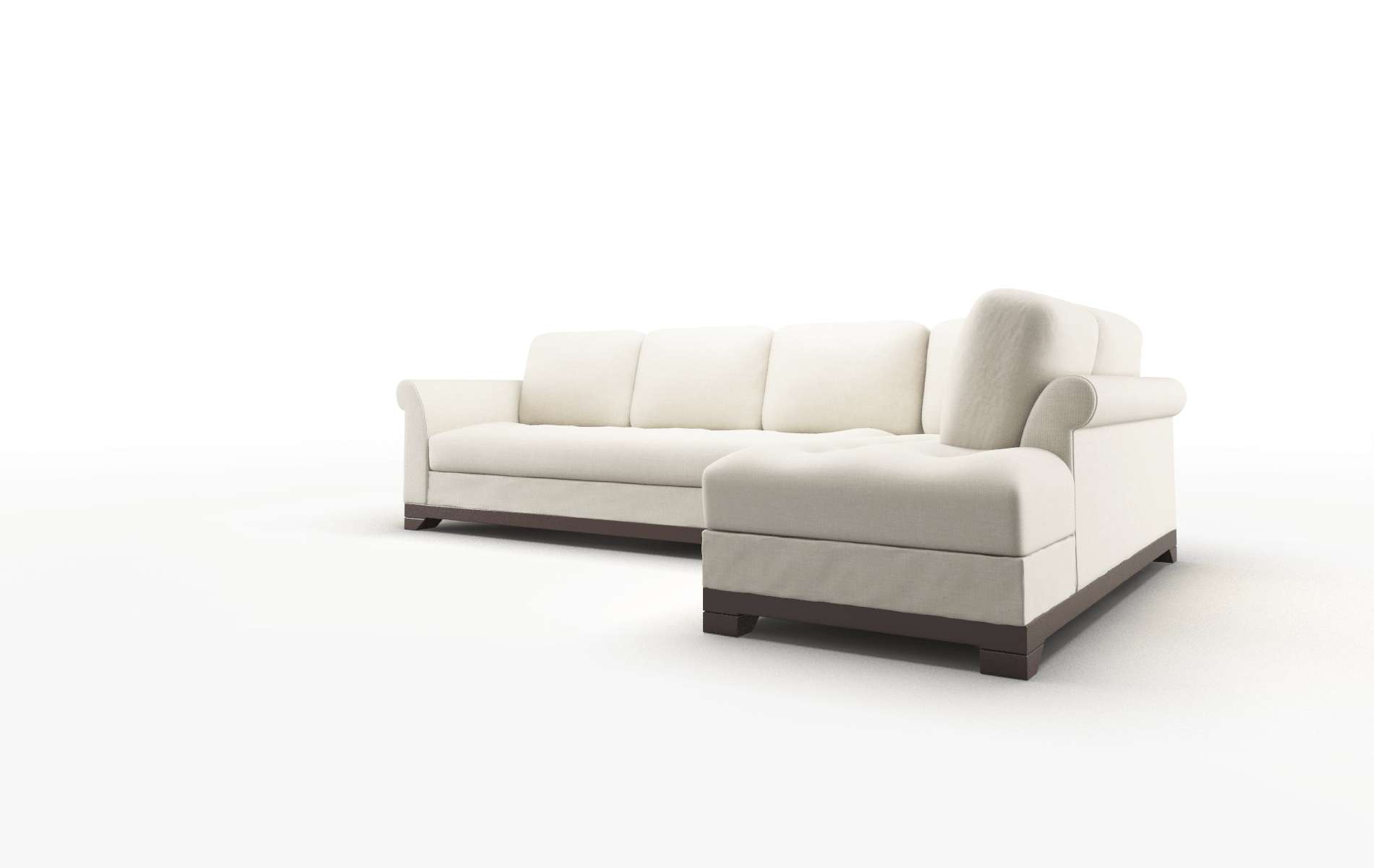 Denver Keylargo Almond Panel espresso legs 4