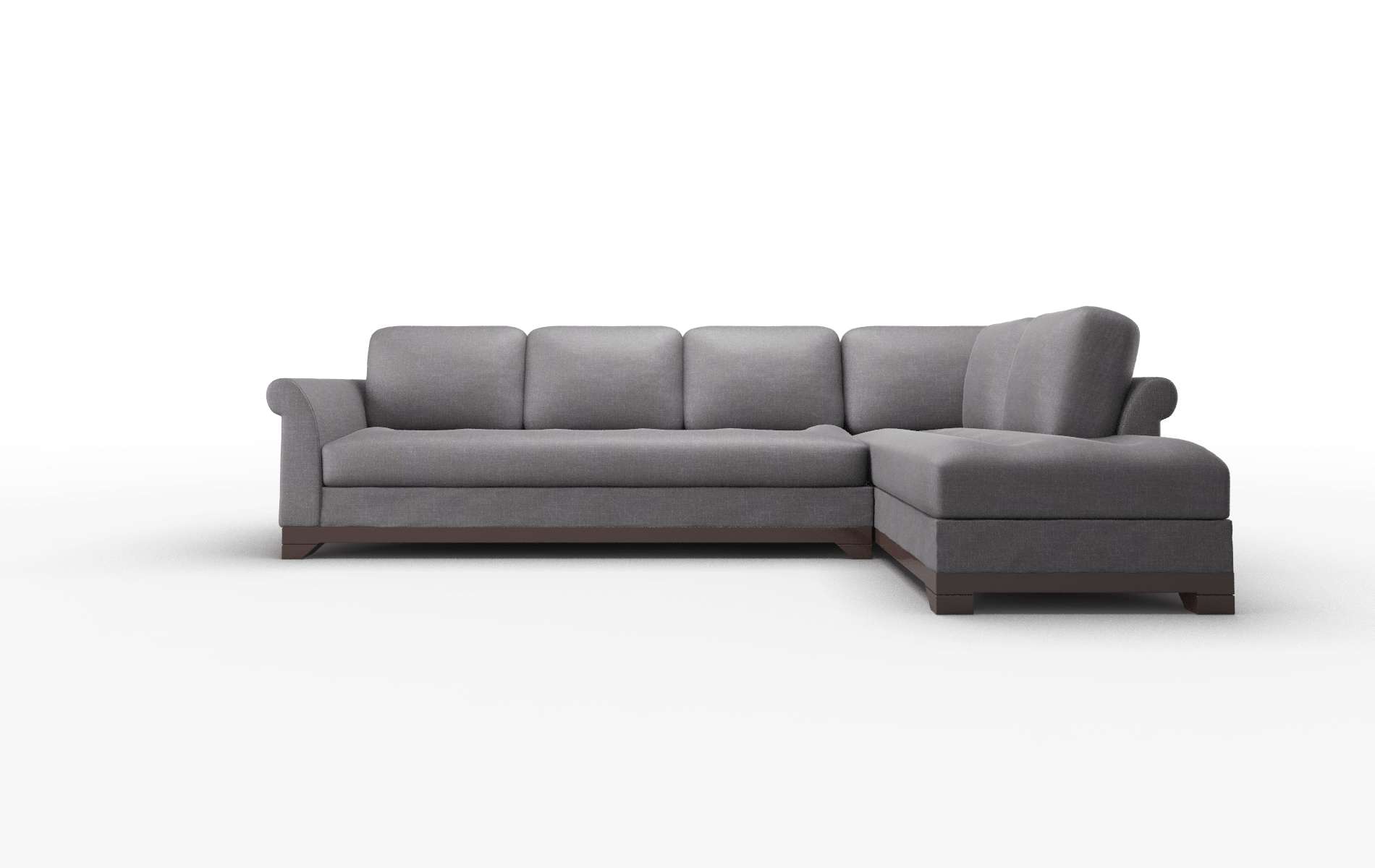 Denver Keylargo Ebony Panel espresso legs 1