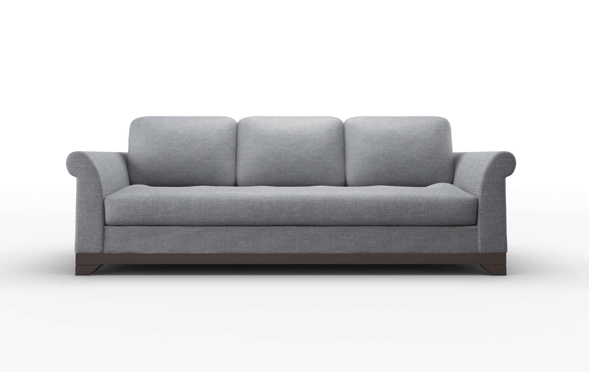 Denver Keylargo Graphite Sofa espresso legs 1