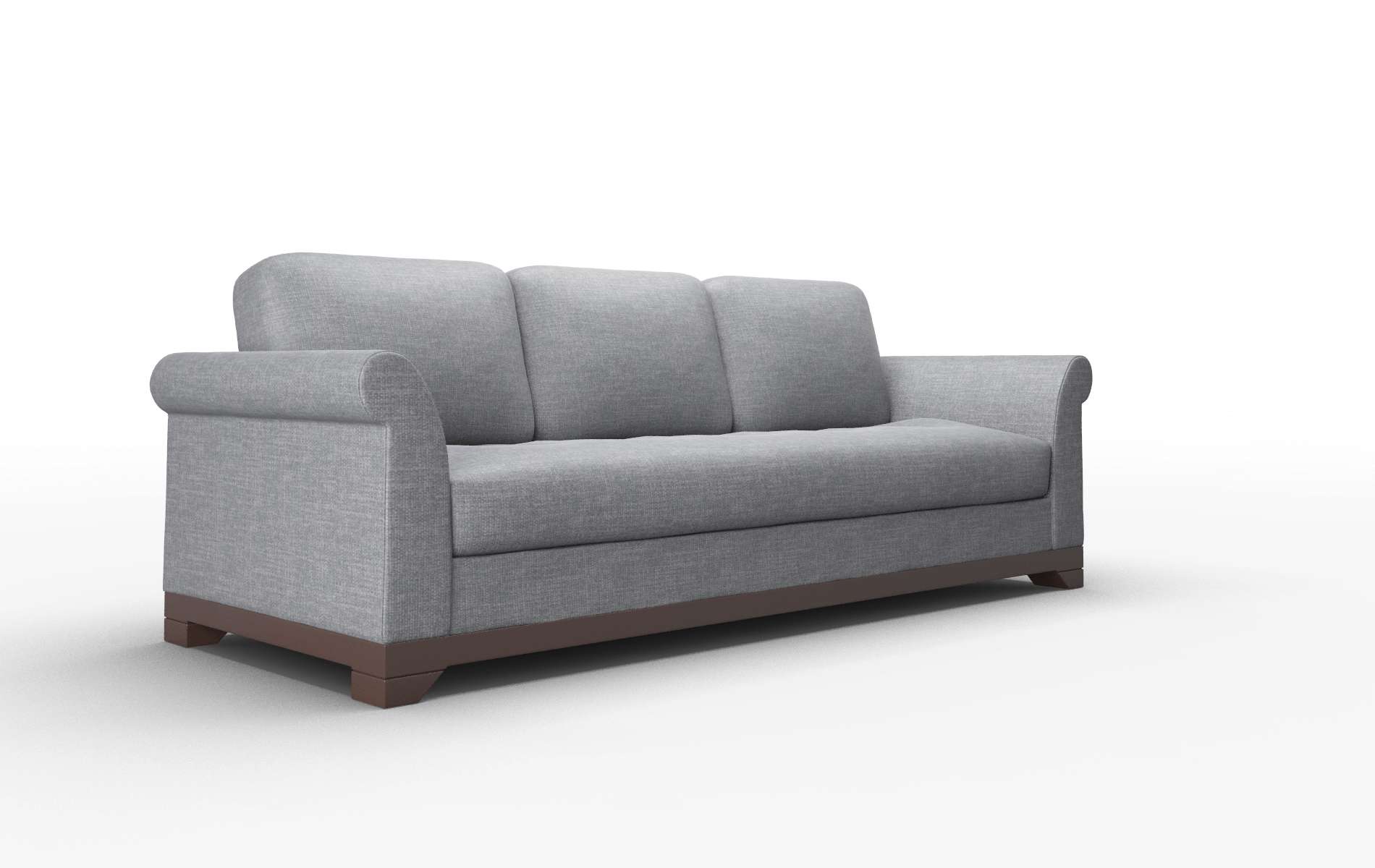 Denver Keylargo Graphite Sofa espresso legs 2