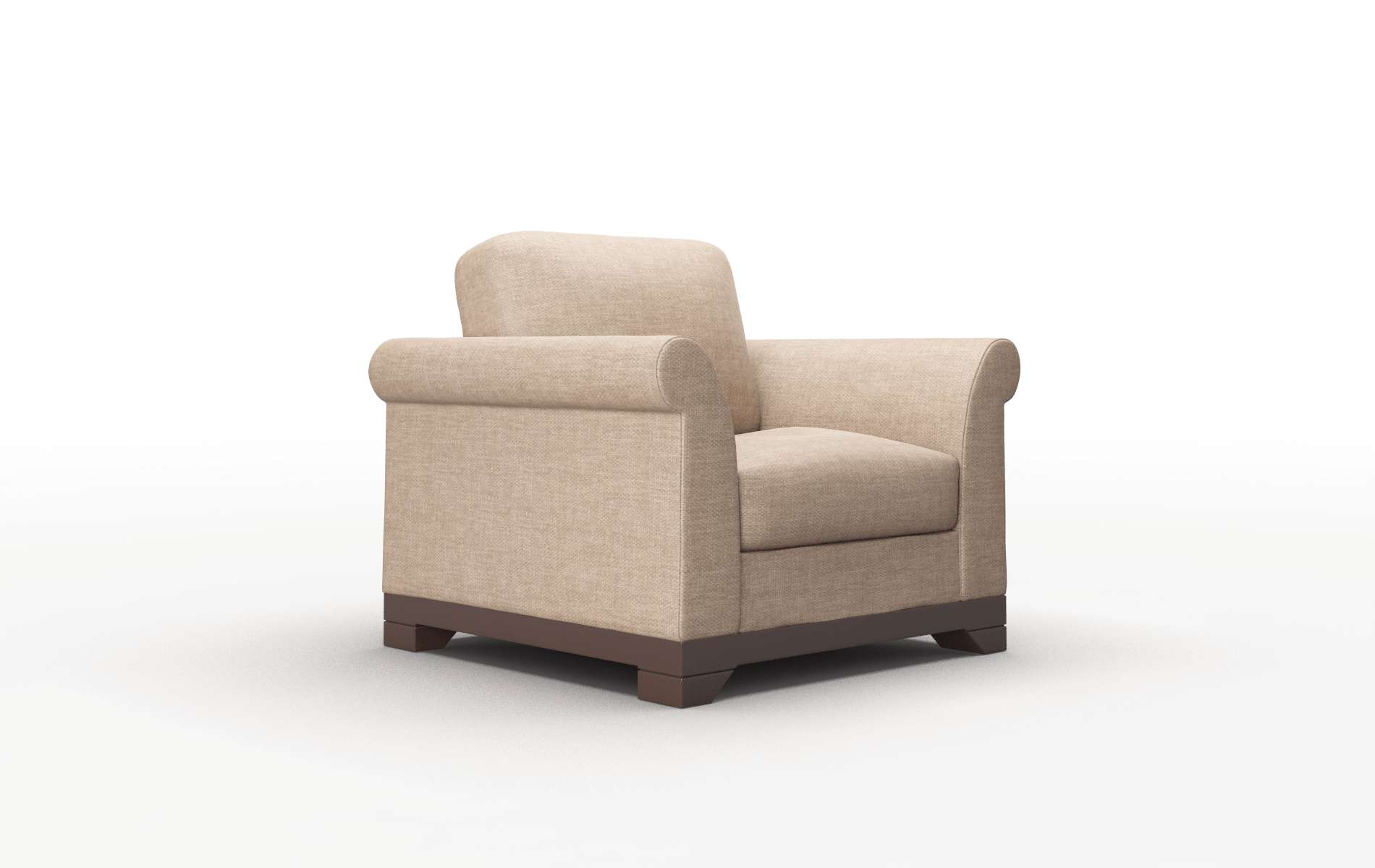 Denver Keylargo Mink Chair espresso legs 2