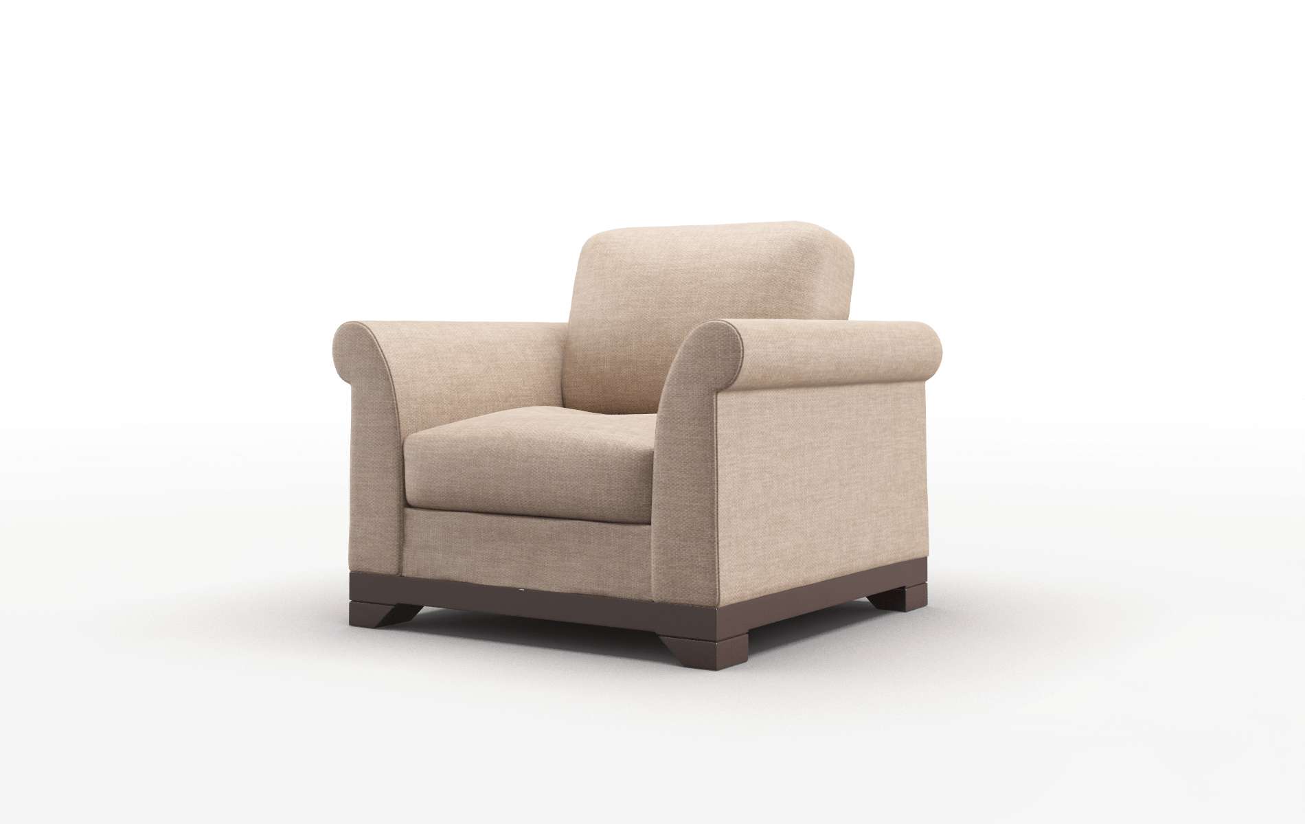 Denver Keylargo Mink Chair espresso legs 4