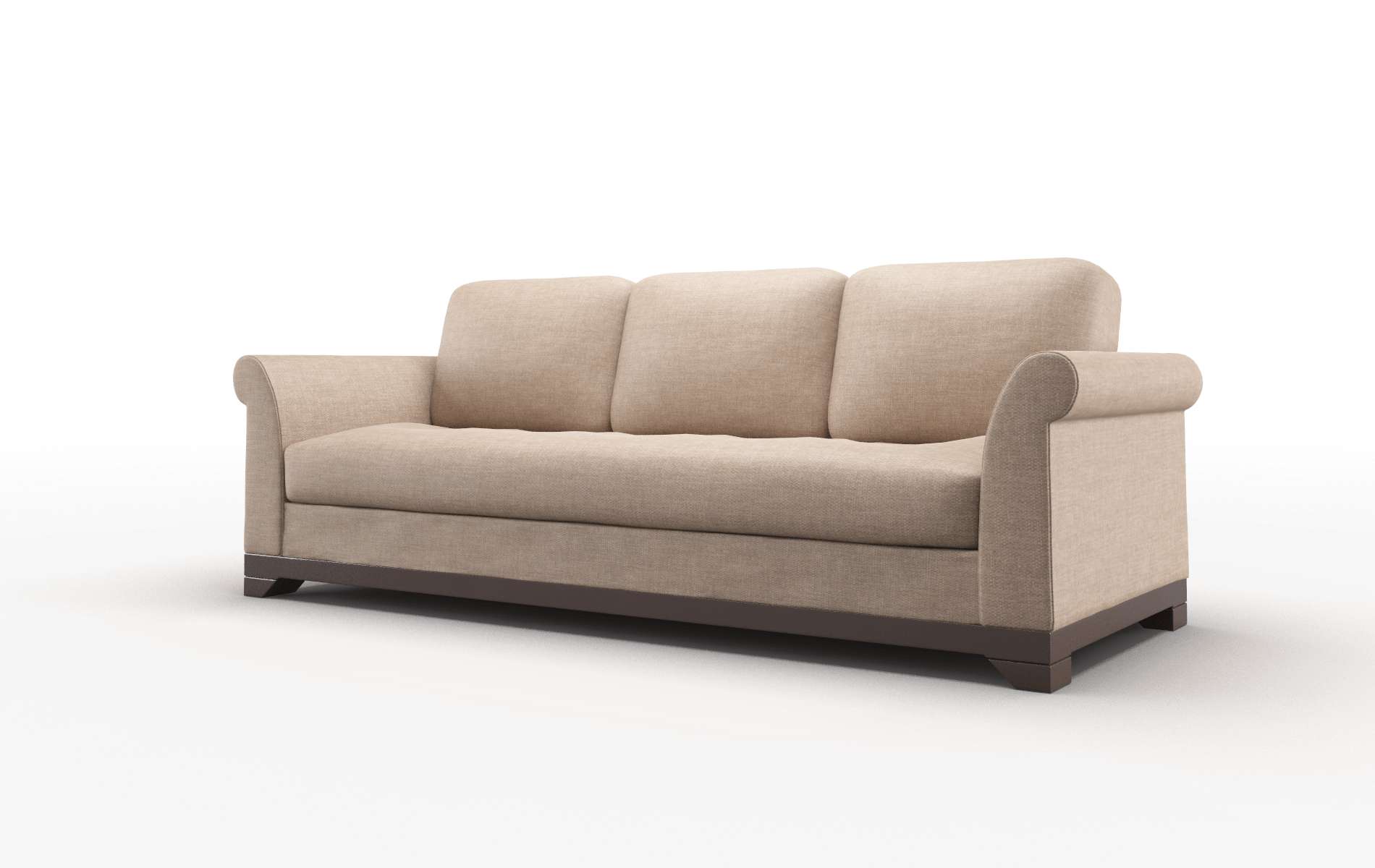 Denver Keylargo Mink Sofa espresso legs 4