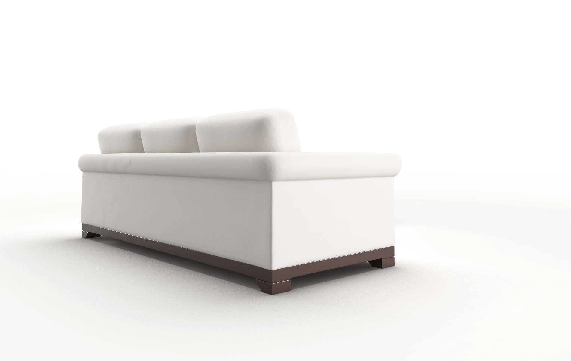 Denver Keylargo Oatmeal Sectional espresso legs 3