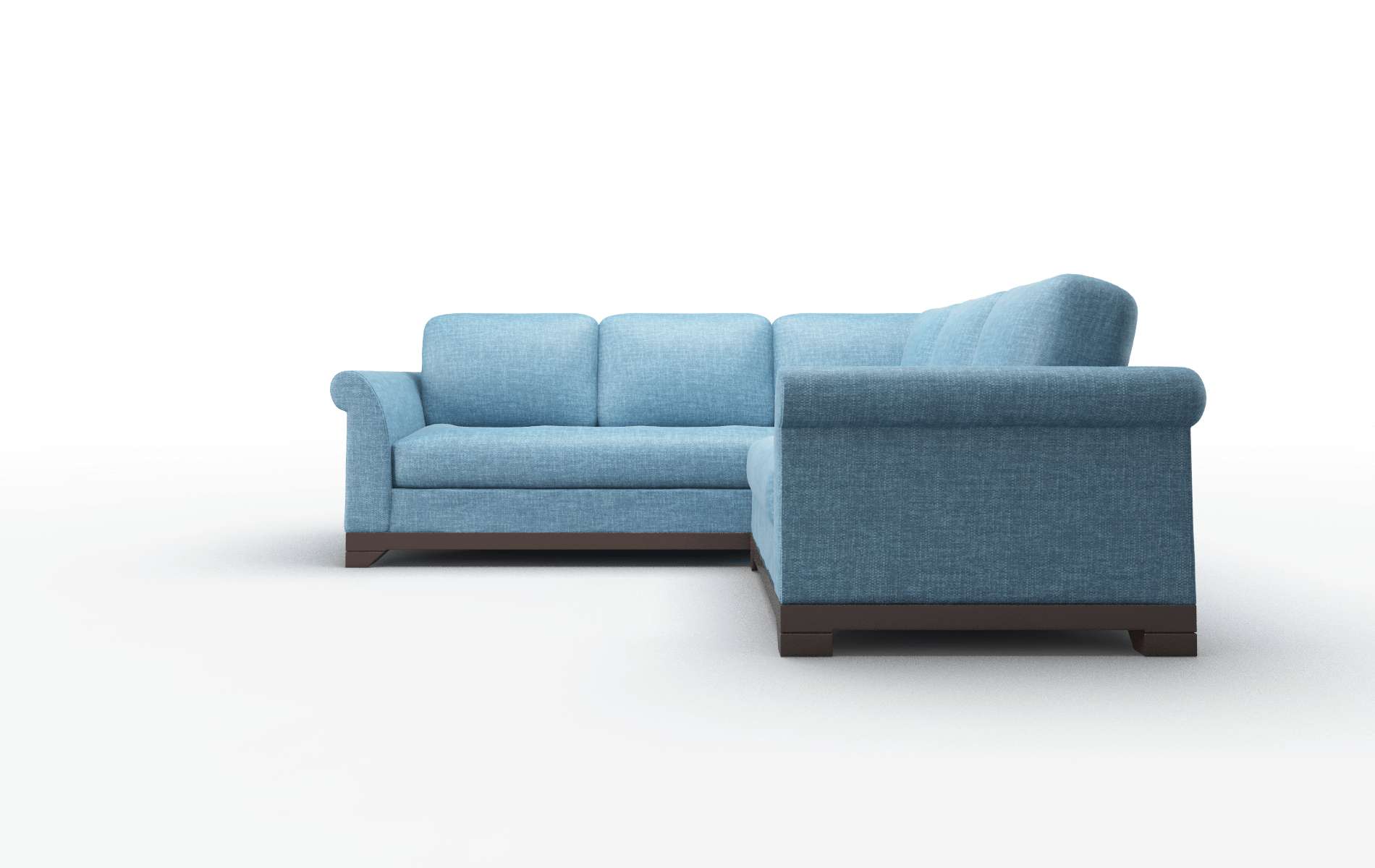 Denver Keylargo Ocean Sectional espresso legs 5