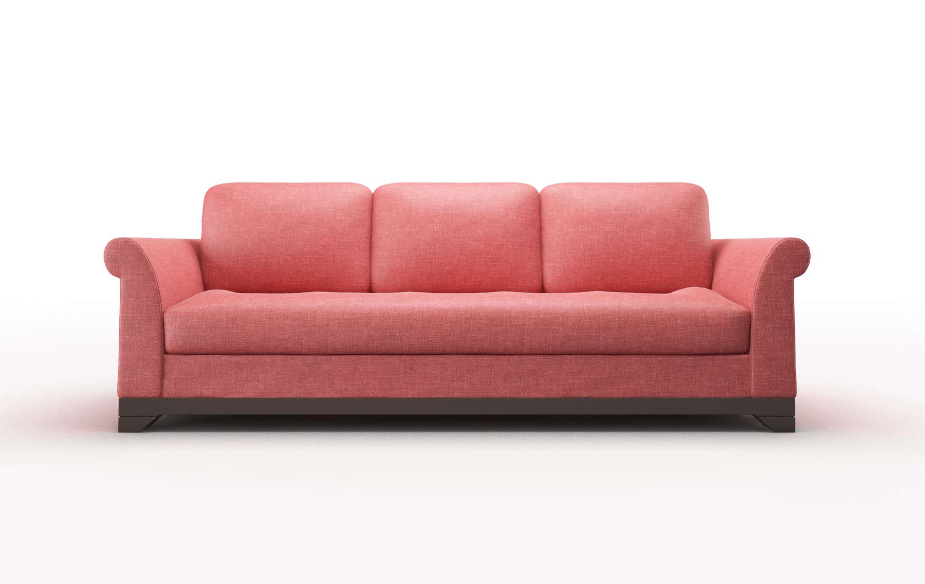 Denver Keylargo ruby Sofa Espresso Legs  1