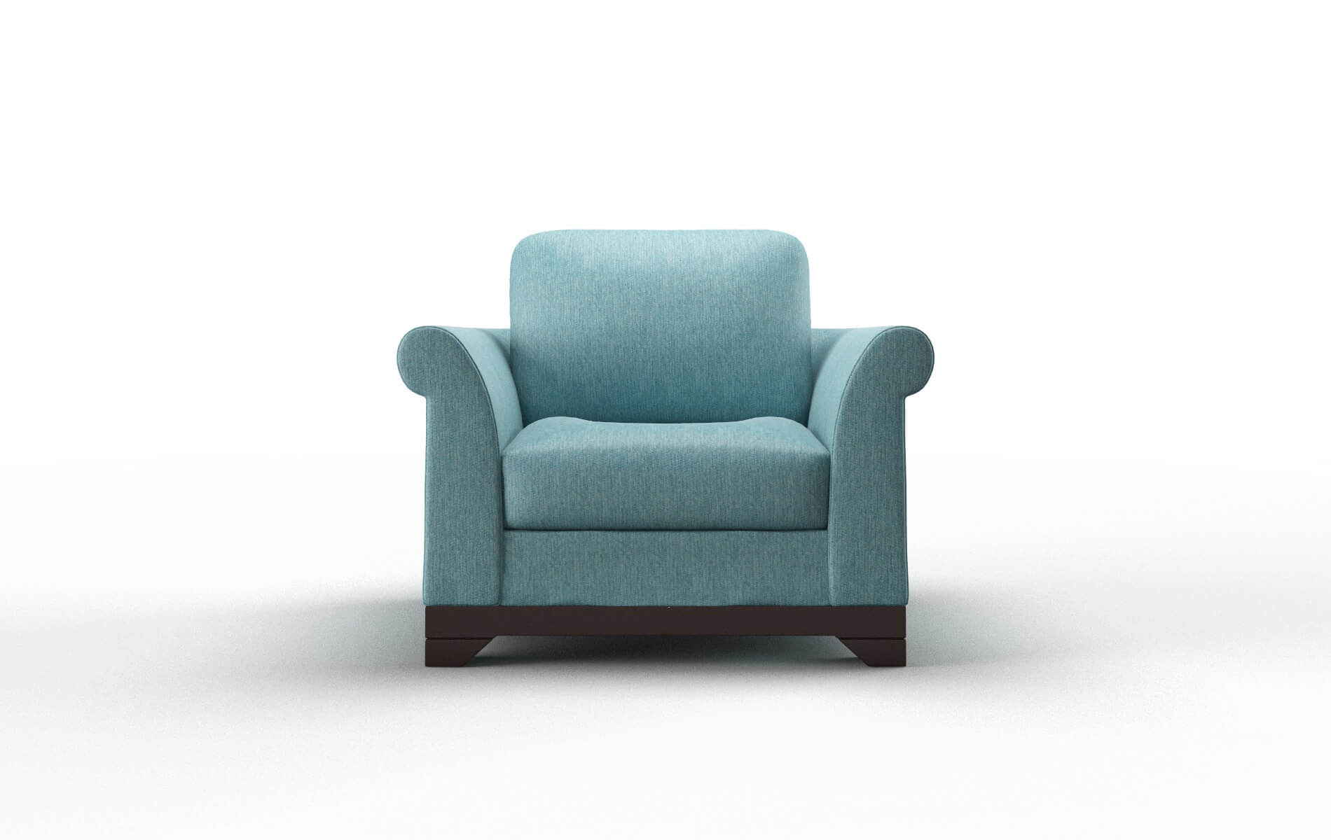 Denver Lana Peacock Chair espresso legs 1
