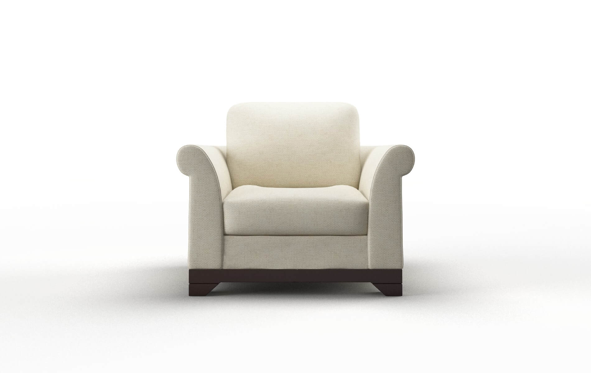 Denver Lana Sand Chair espresso legs 1