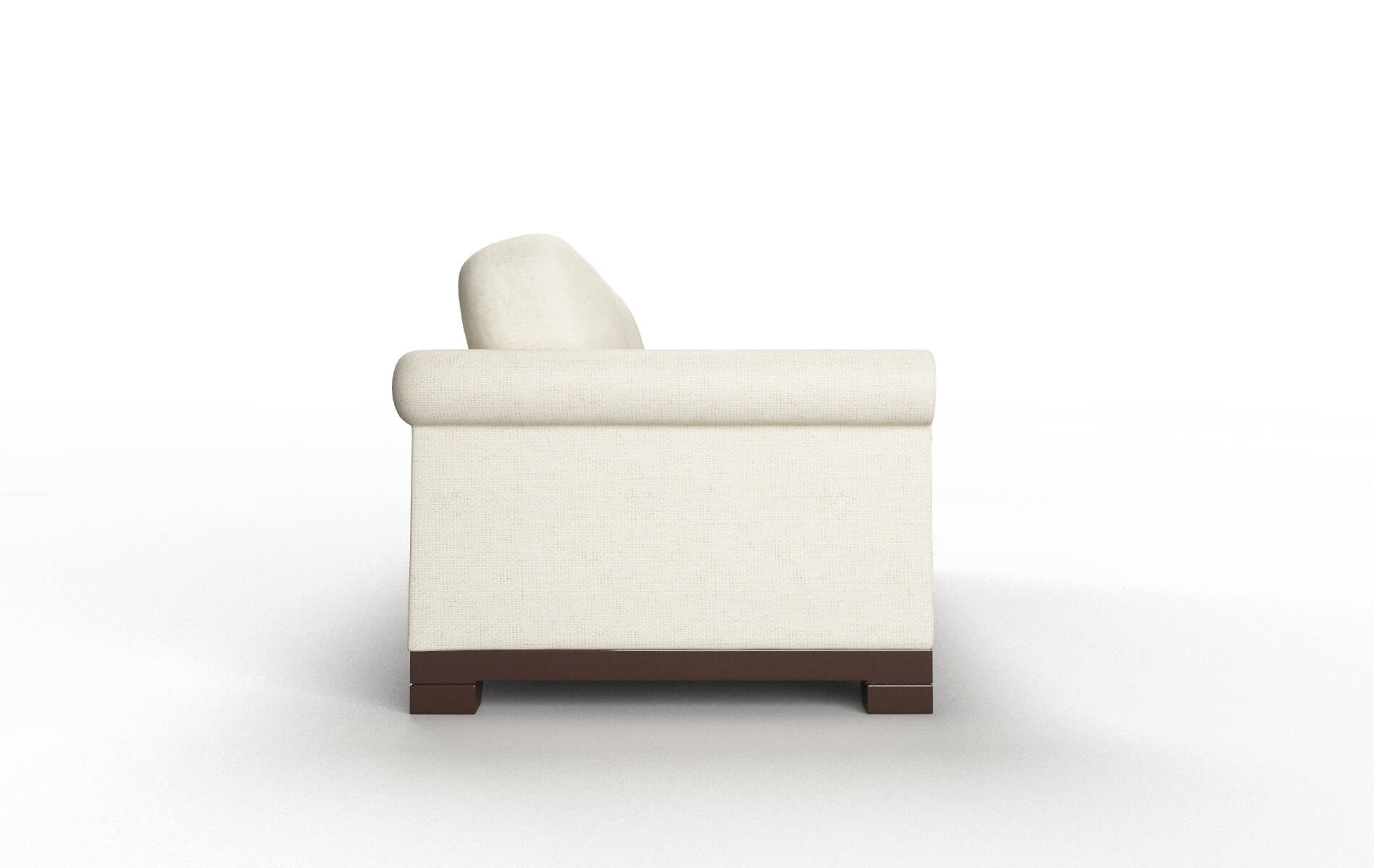 Denver Lana Sand Sofa espresso legs 3
