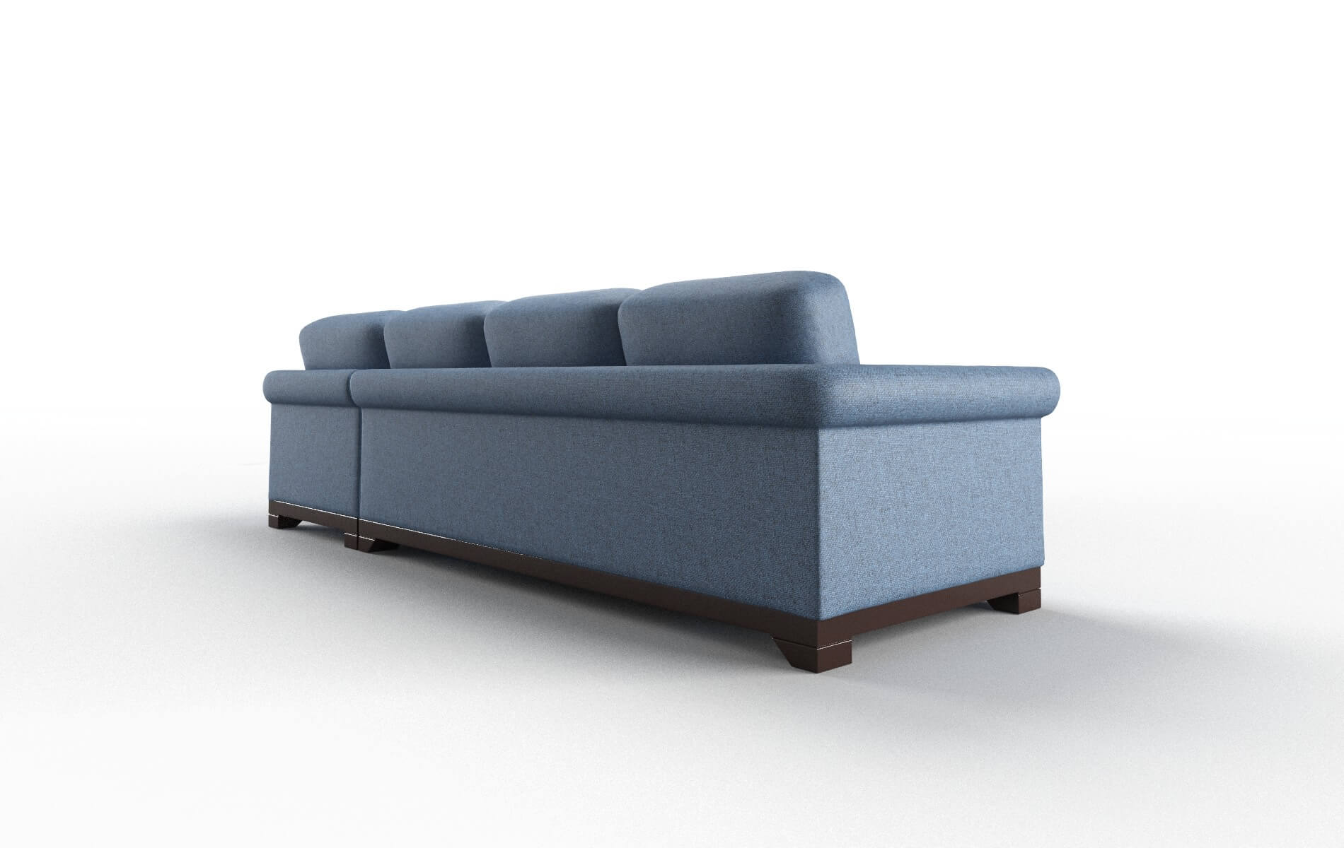 Denver Leslie Indigo Panel espresso legs 5