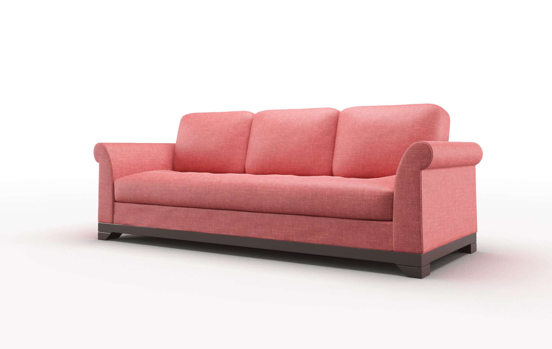 Denver Leslie Poppy Sofa espresso legs 4