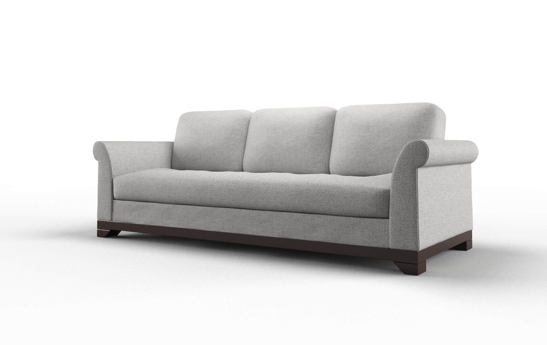 Denver Malibu Dove Sofa espresso legs 4