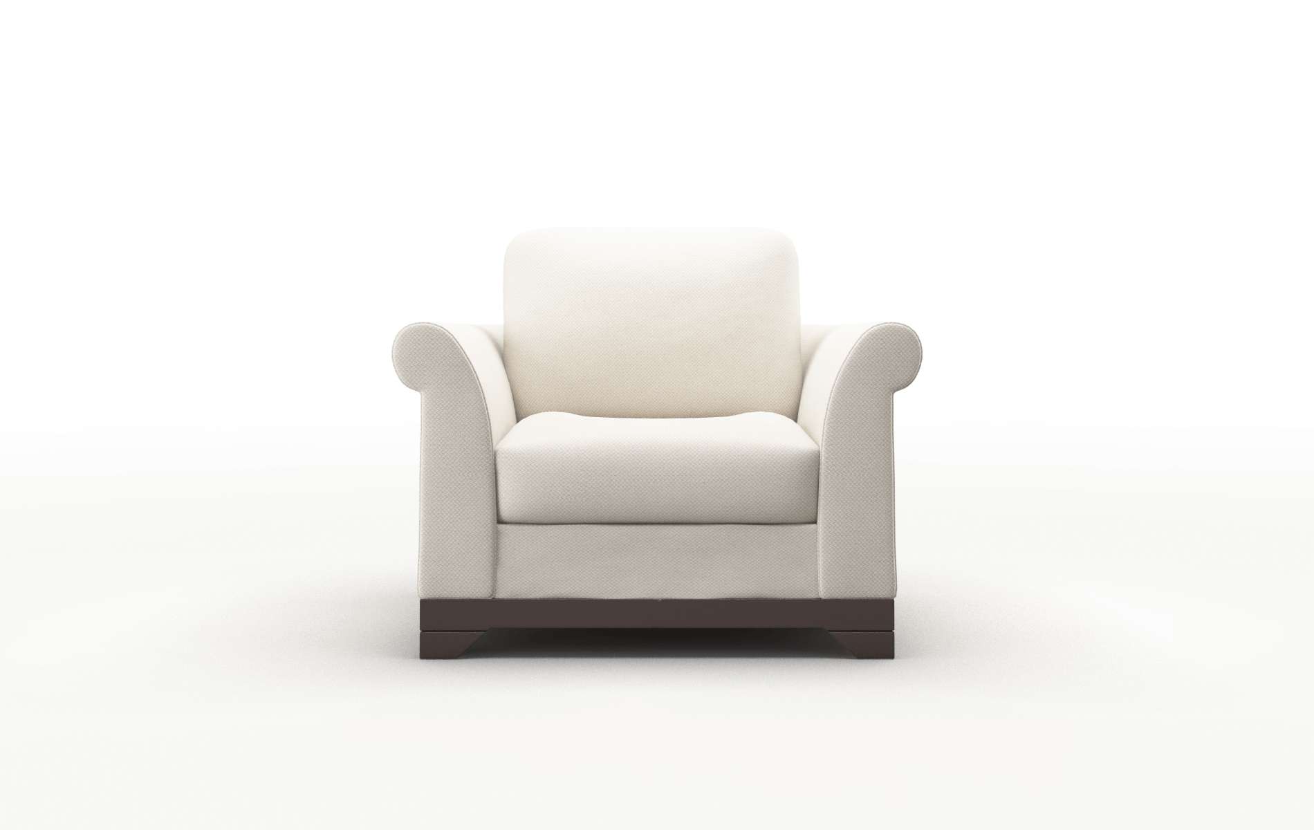 Denver Malibu Linen chair espresso legs