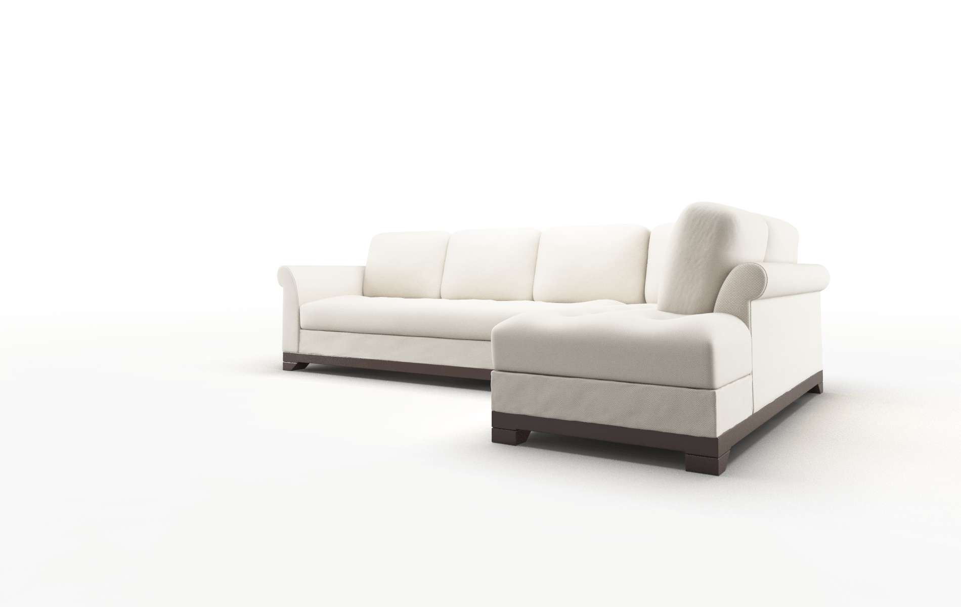 Denver Malibu Linen Panel espresso legs 4