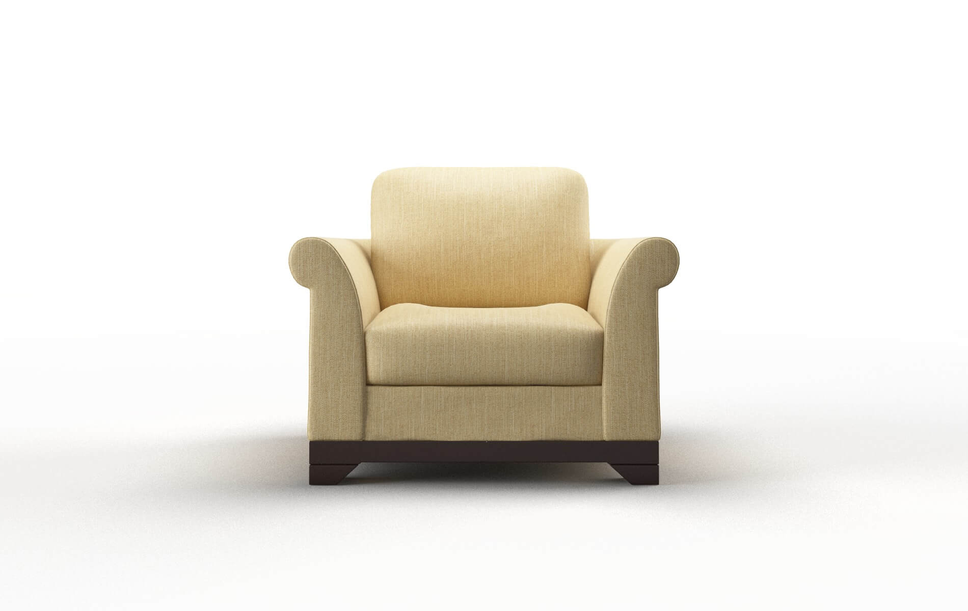Denver Malibu maize Chair Espresso Legs  1